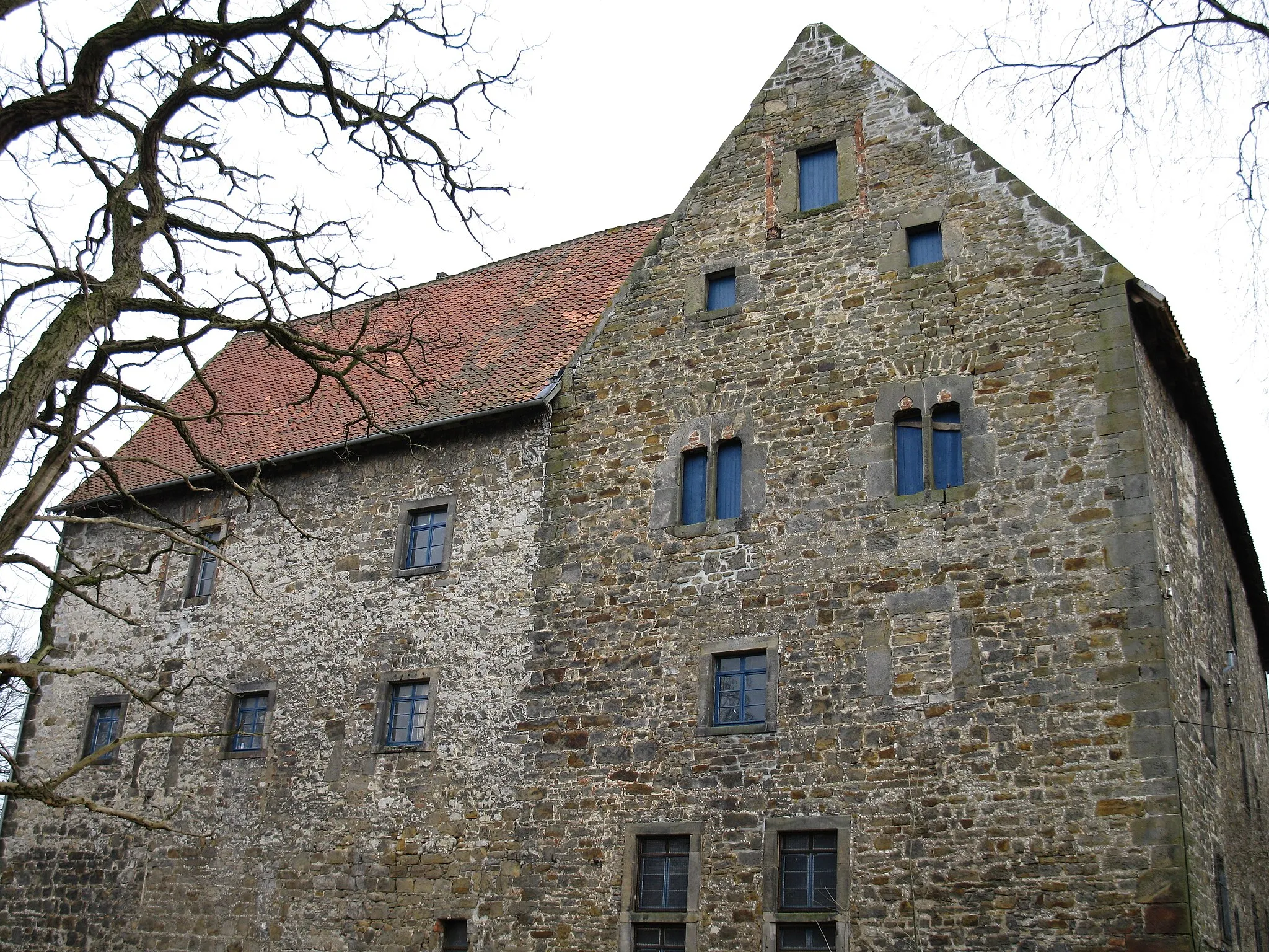 Photo showing: Steuerwald Castle (1310-13), Hildesheim