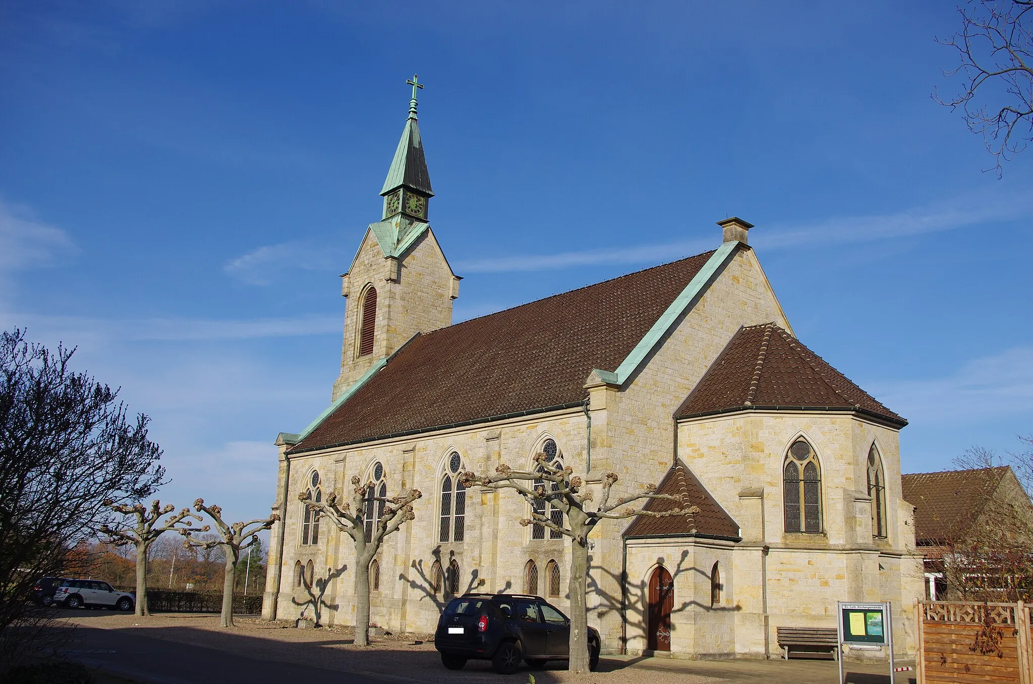 Photo showing: St. Johannis Kirche Pollhagen