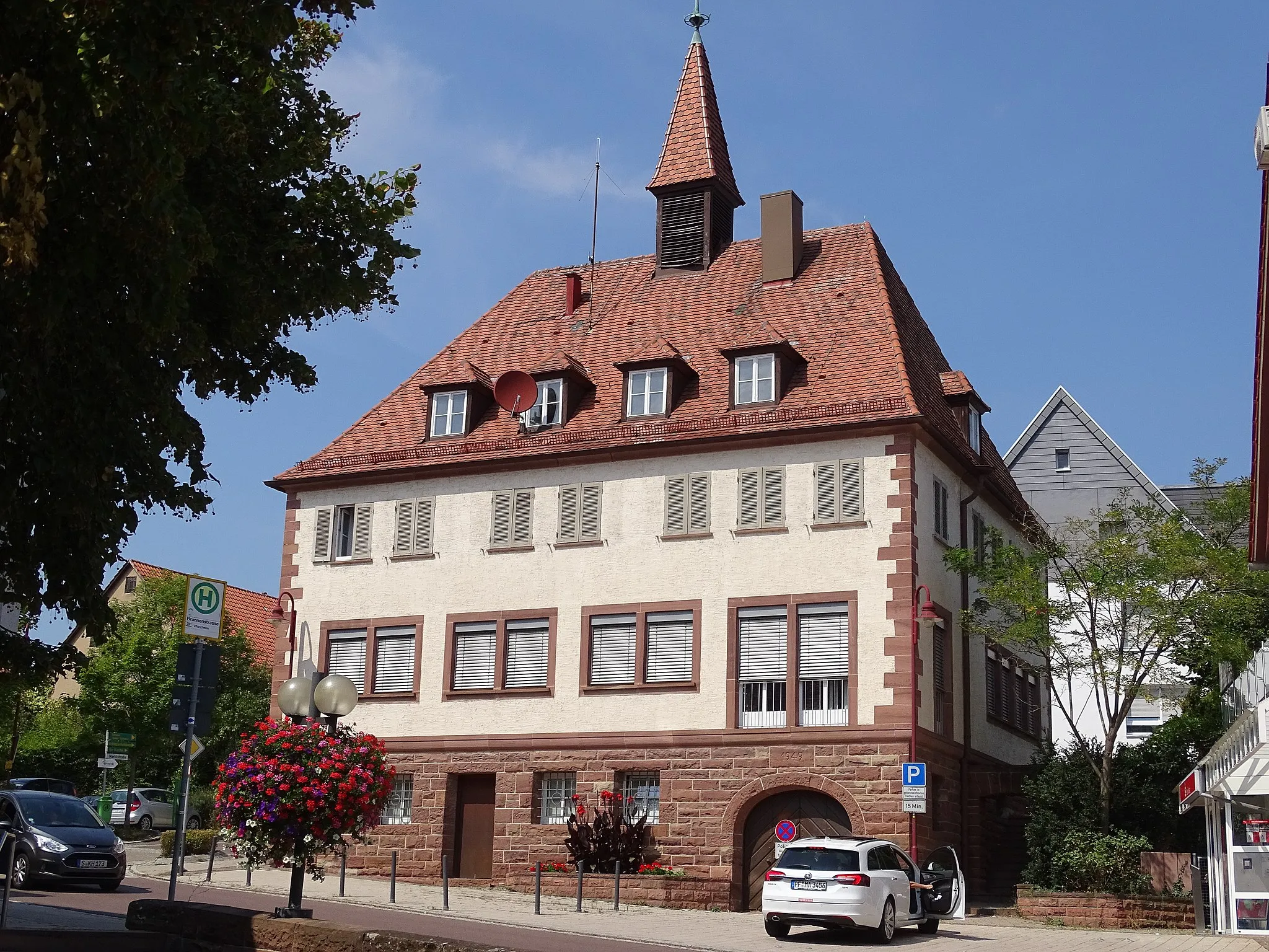 Photo showing: Rathaus Heimsheim