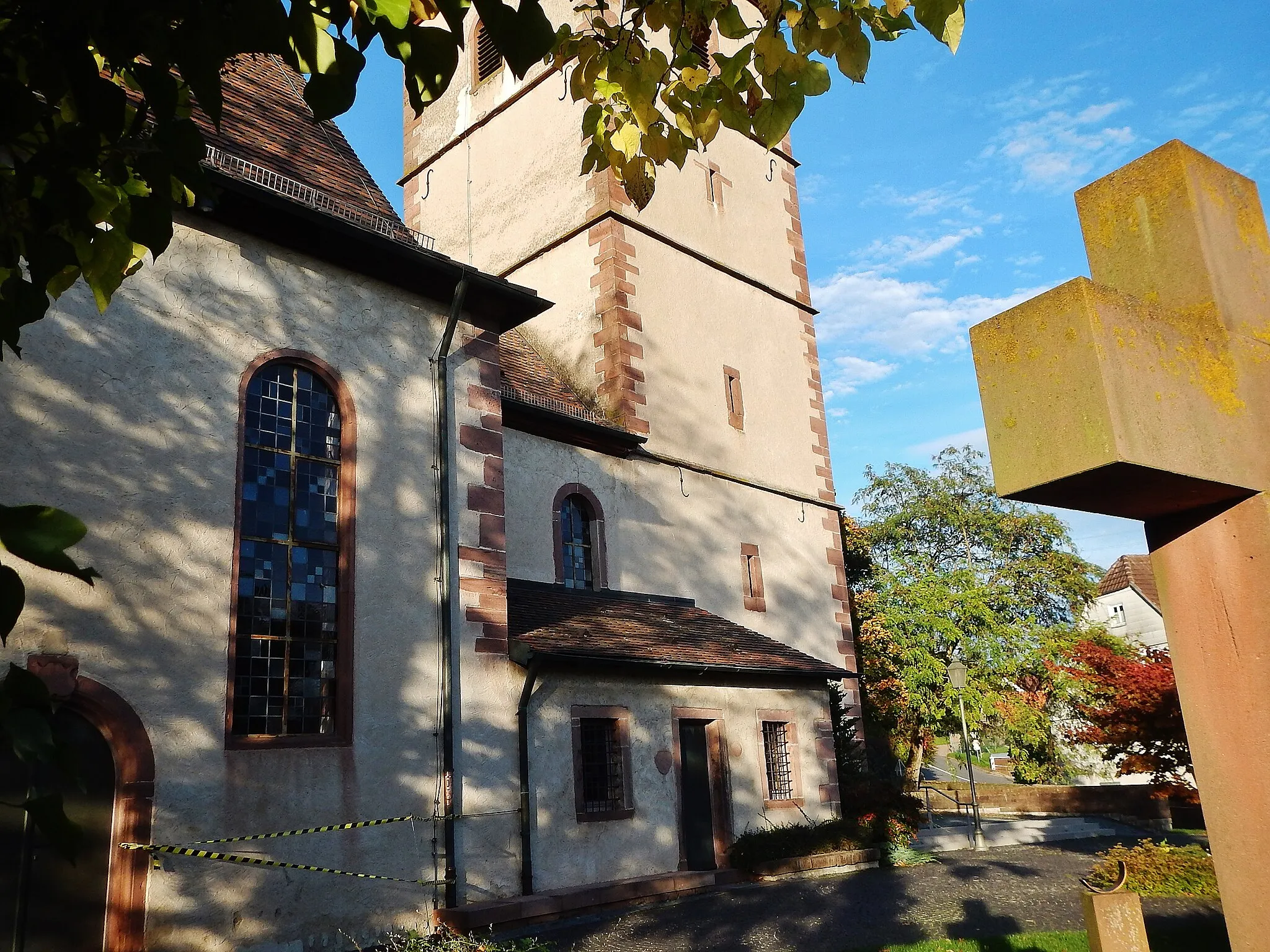 Photo showing: Evangelische Krche in Simmozheim