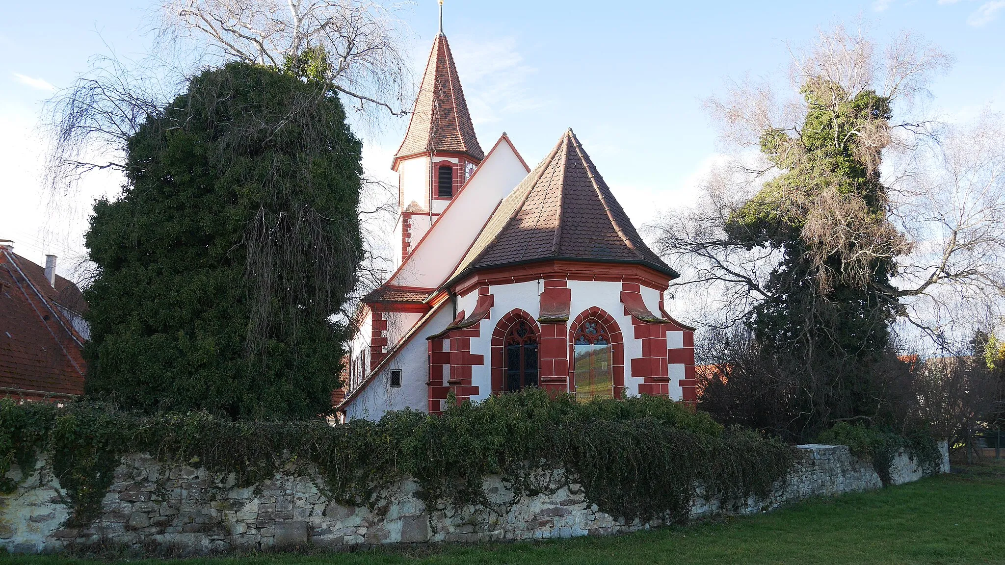 Photo showing: Churches in Bad Liebenzell Möttlingen Ost