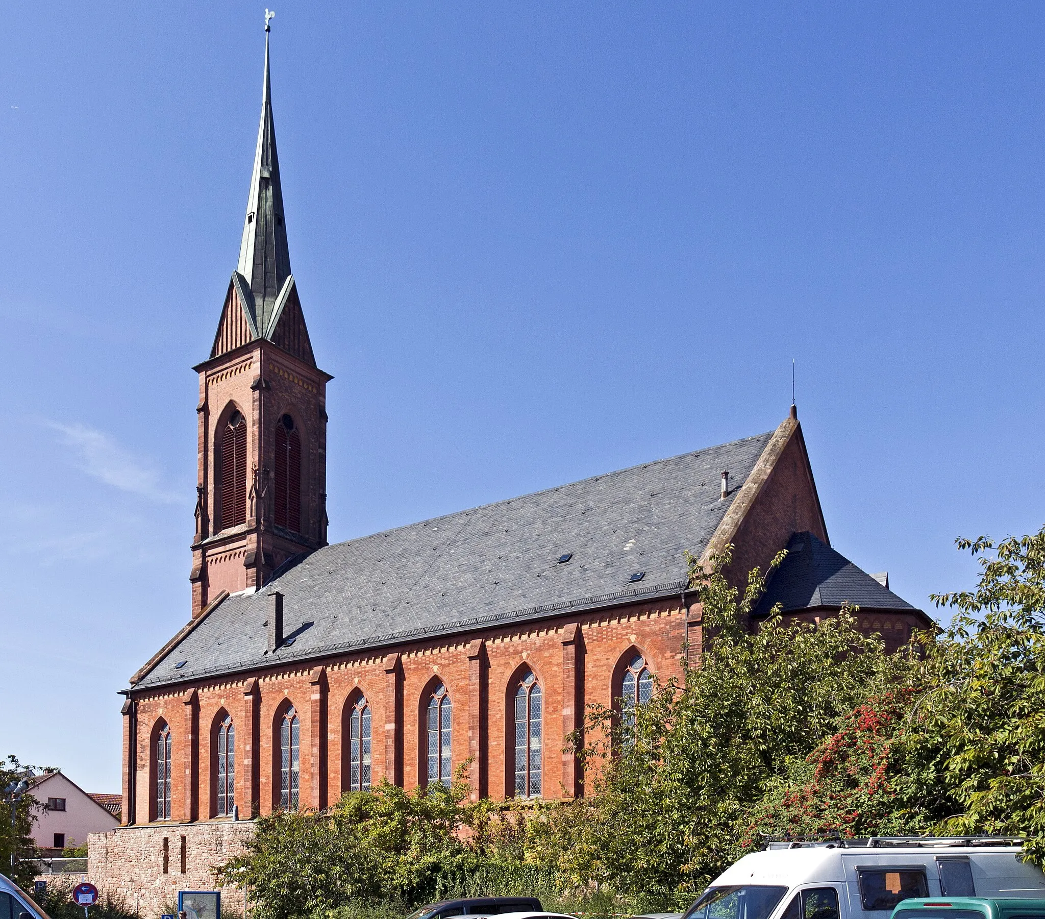 Photo showing: Ladenburg, Evangelische Stadtkirche