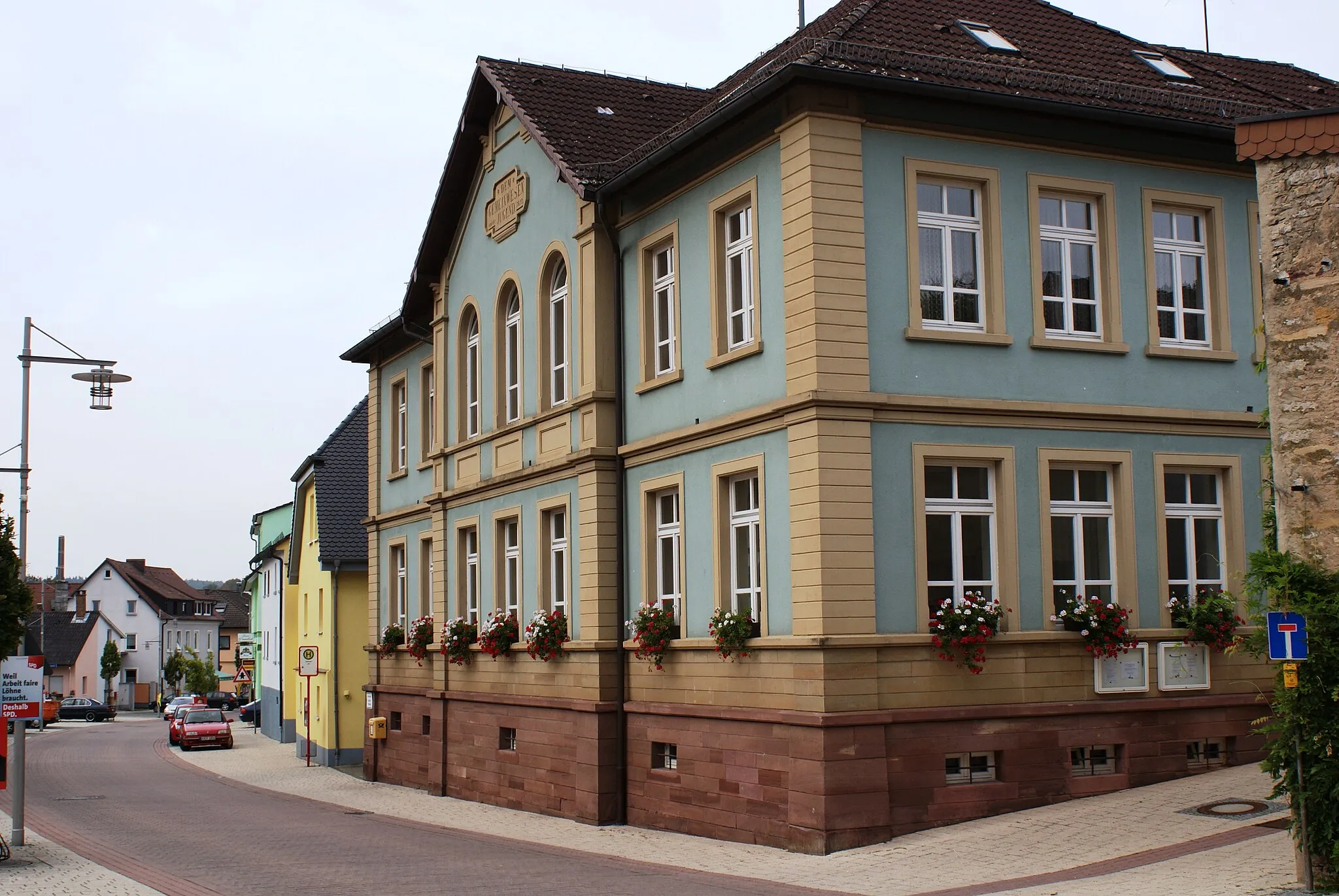 Photo showing: Rathaus Wöschbach, Gemeinde Pfinztal, Baden-Württemberg, Deutschland