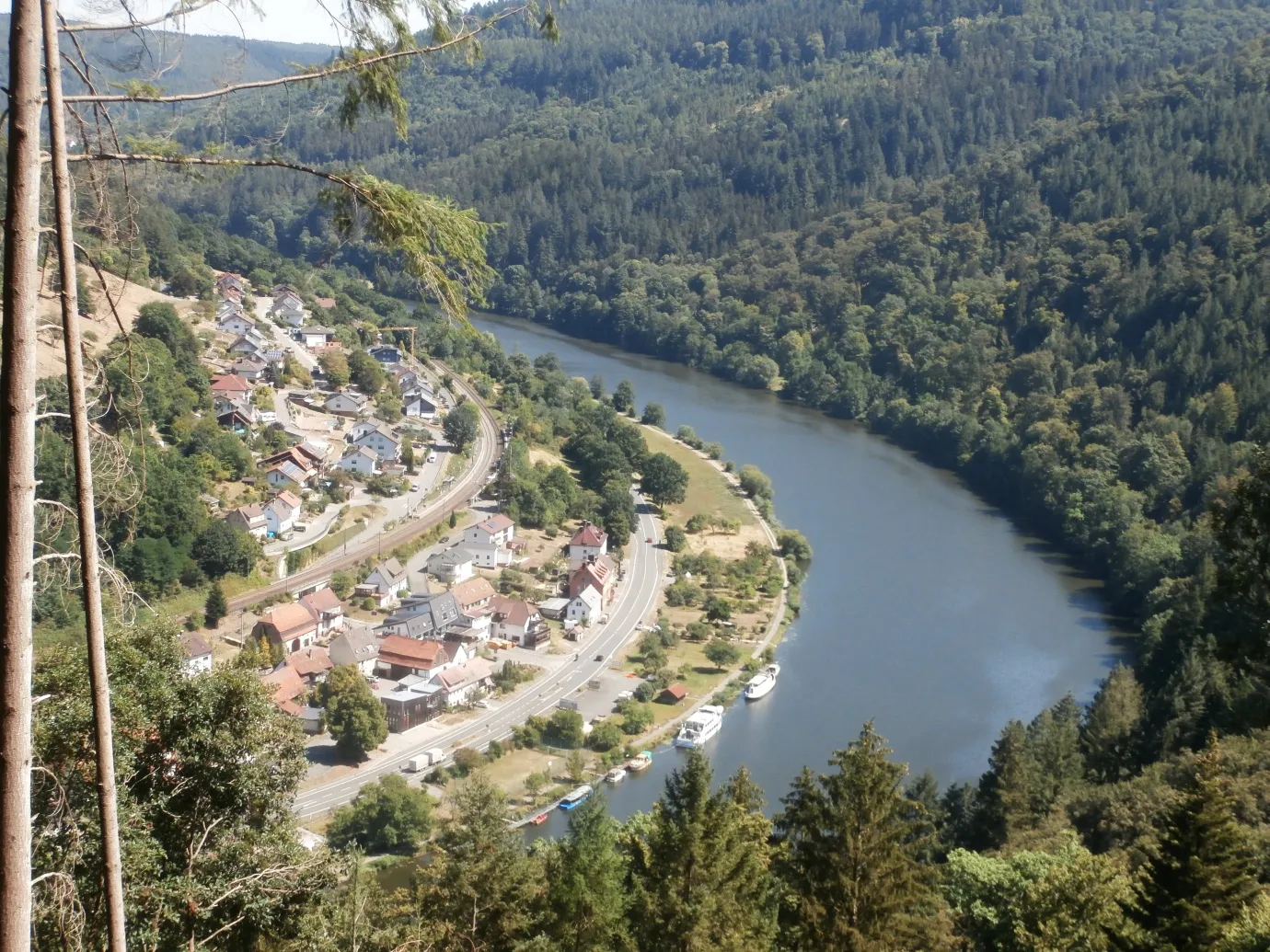 Photo showing: Blick vom Wilden Waibelsberg auf Lindach