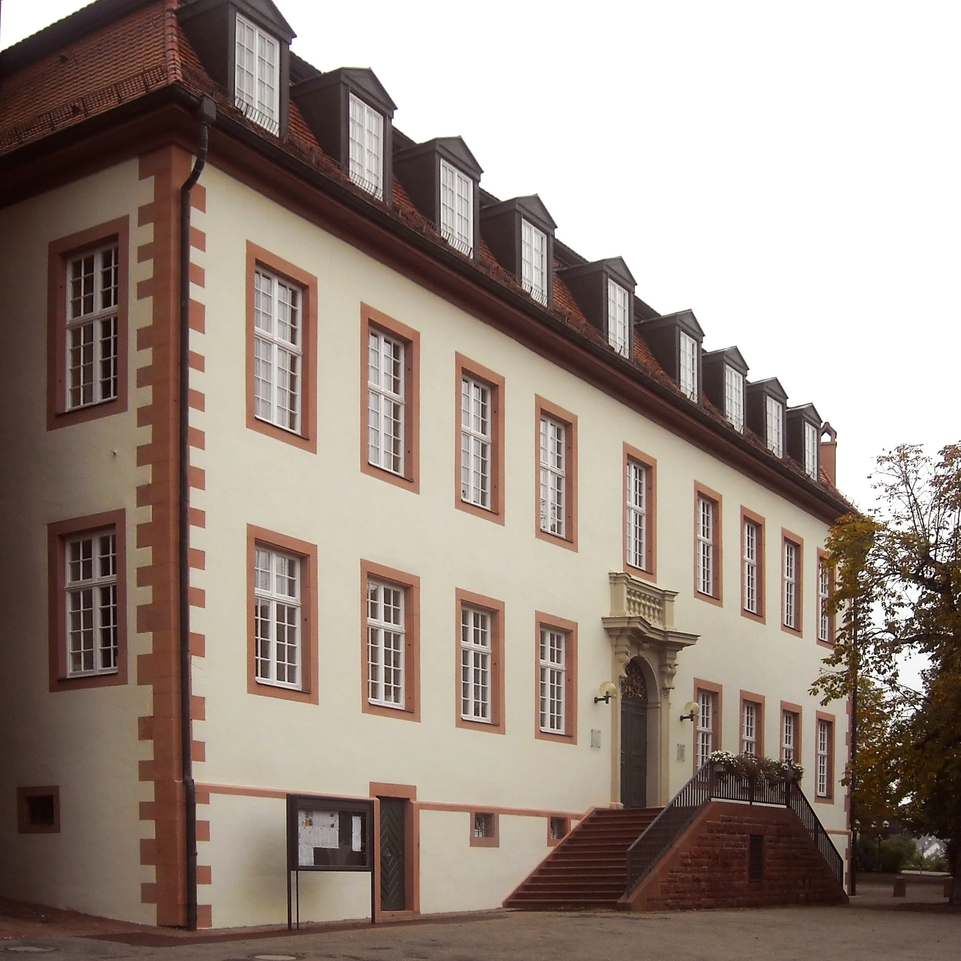 Photo showing: Heimsheim, Graevenitzsches Schloss, heute als Rathaus genutzt