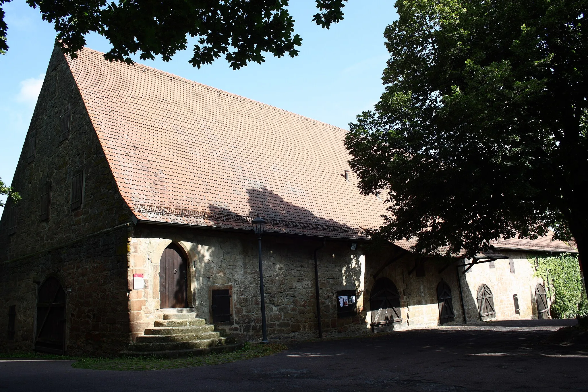 Photo showing: Amthof in Oberderdingen: Kelter