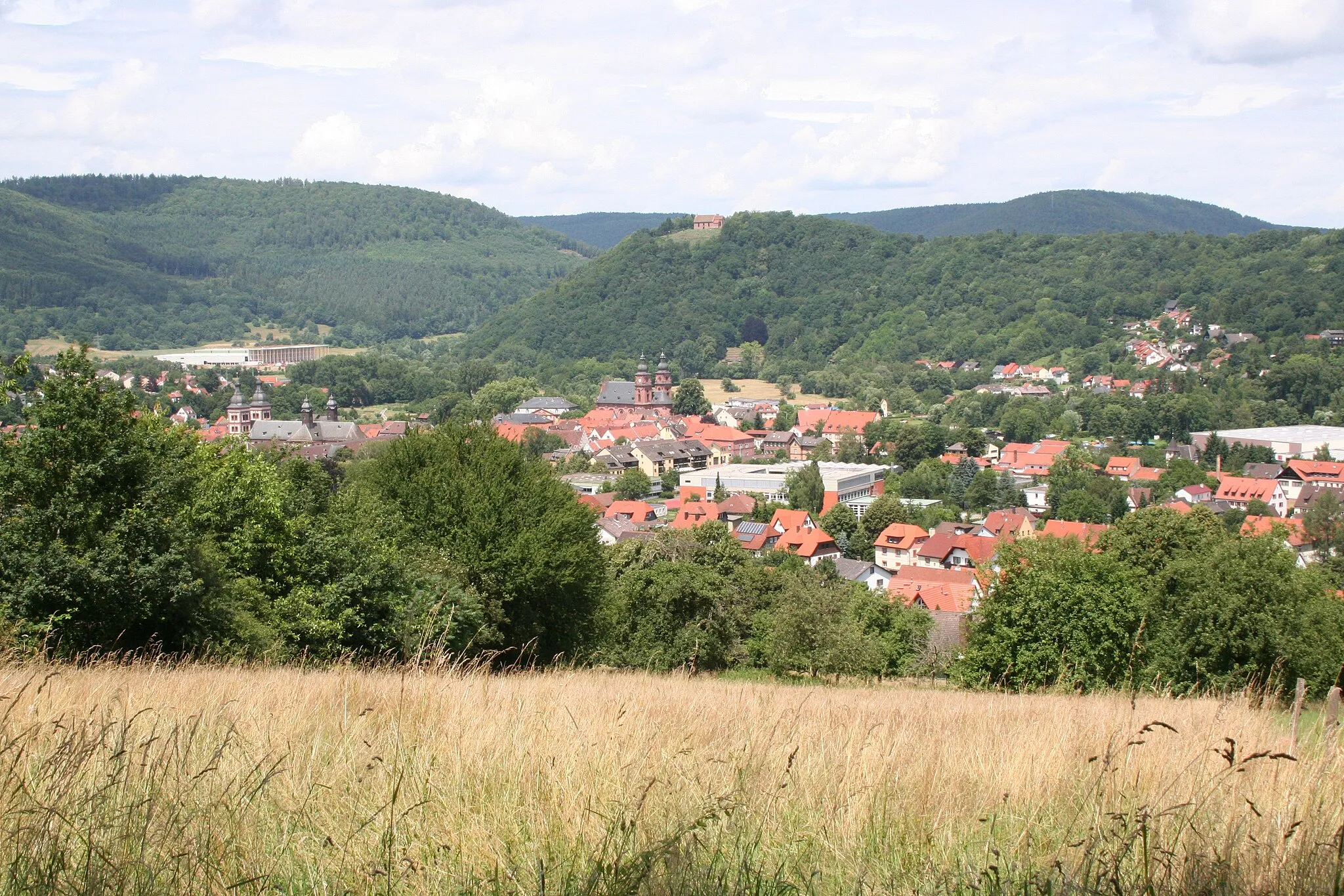 Photo showing: Blick auf Amorbach