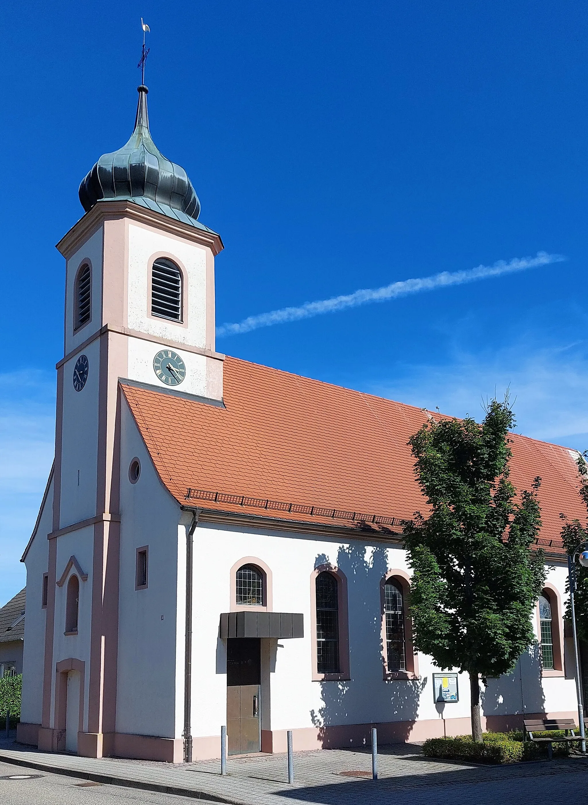 Photo showing: Eglise Saint-Wendelin de Sinzheim-Leiberstung