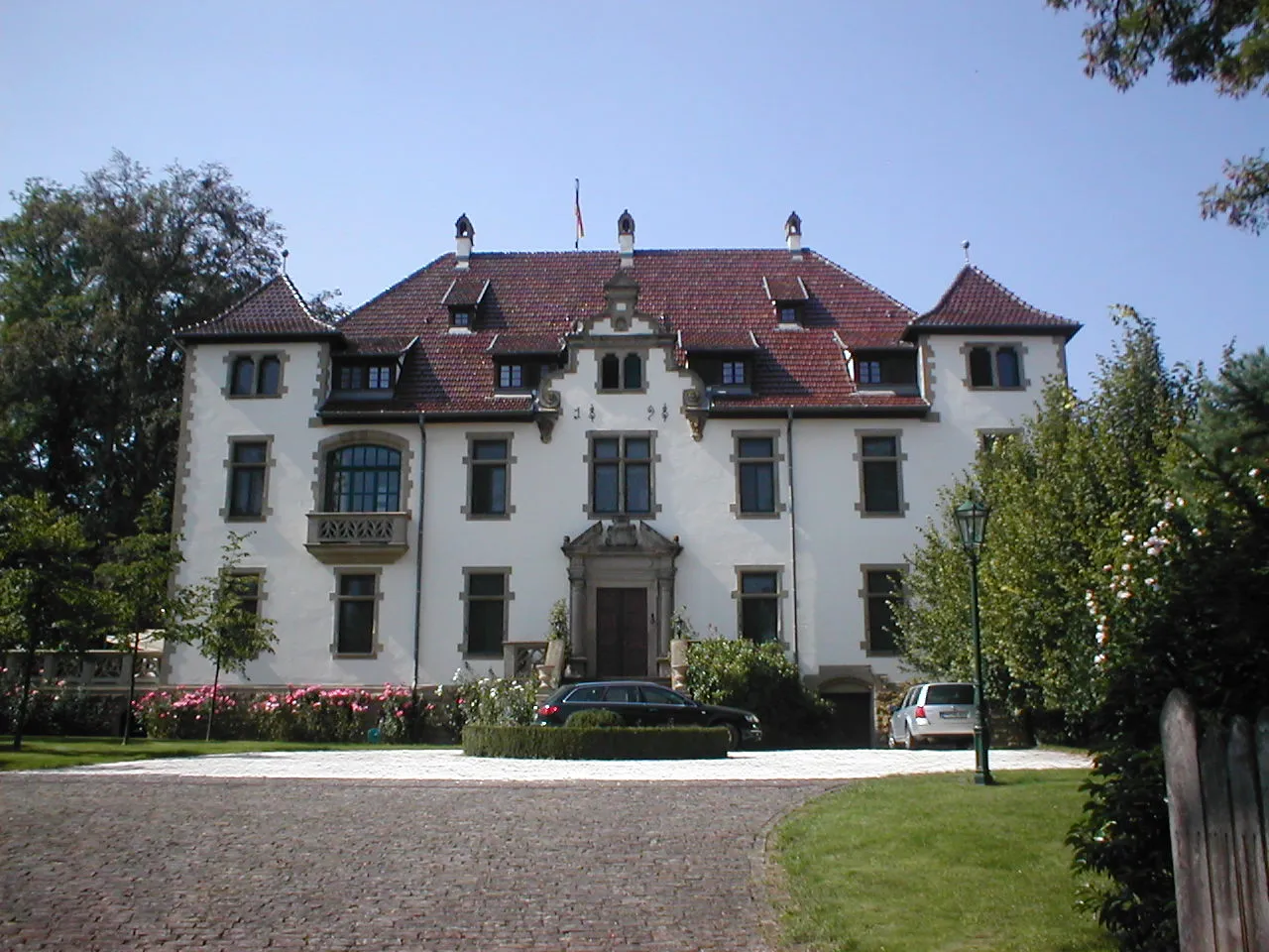 Photo showing: Schloss Babstadt, erbaut 1898