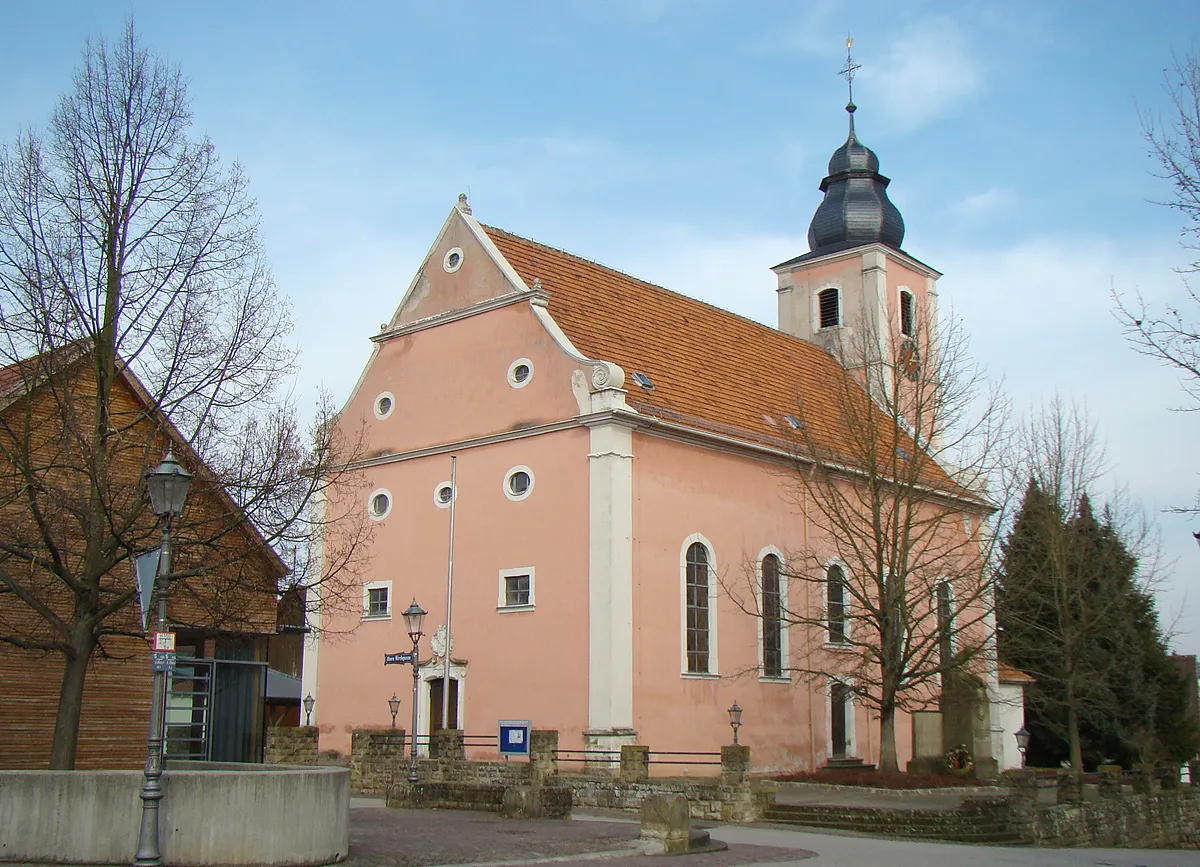 Photo showing: Kirche in Angelbachtal-Michelfeld