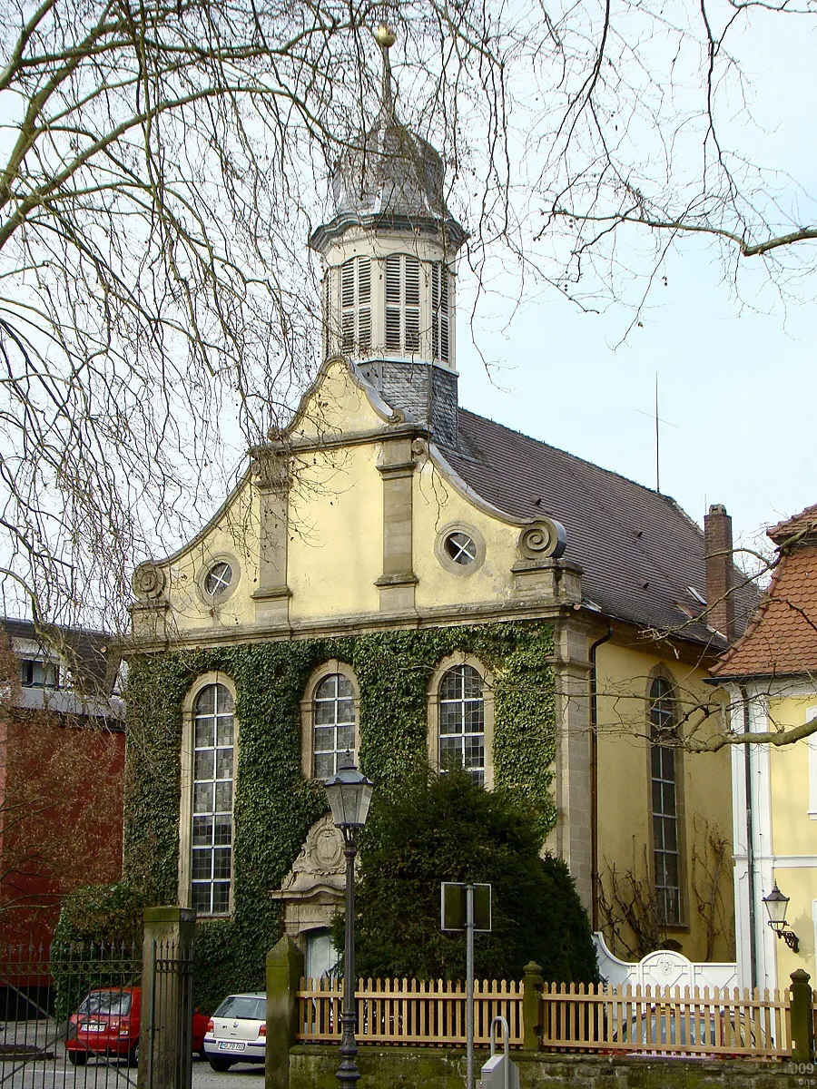 Photo showing: Alte Schlosskirche in Angelbachtal-Eichtersheim