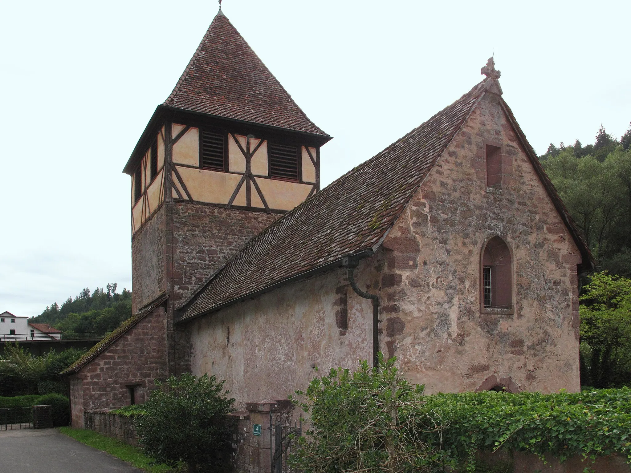 Photo showing: St. Candiduskirche Kentheim, Baden-Württemberg, Bad Teinach-Zavelstein – Ansicht von Nordwesten