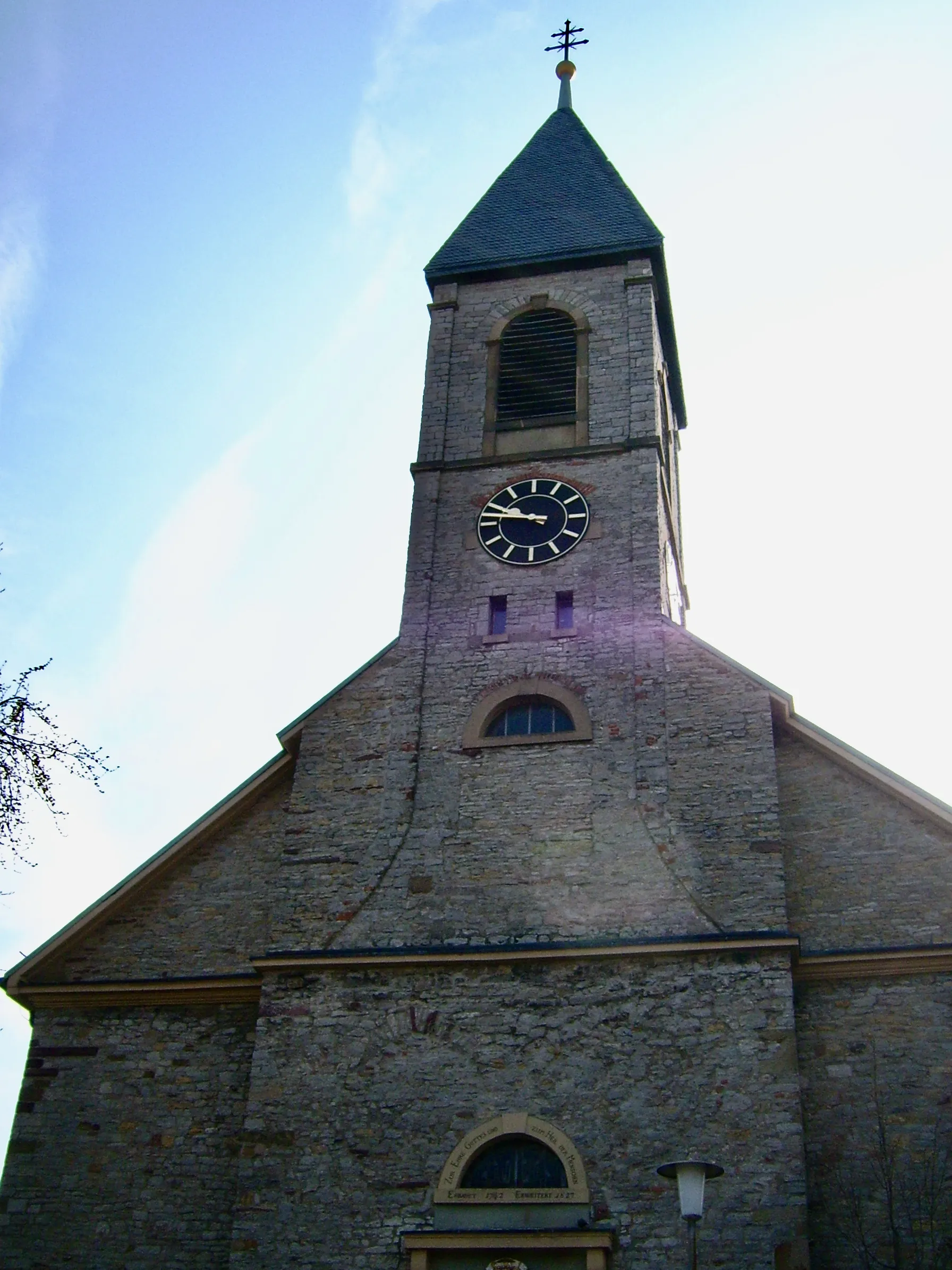 Photo showing: Kirche von Büchenau