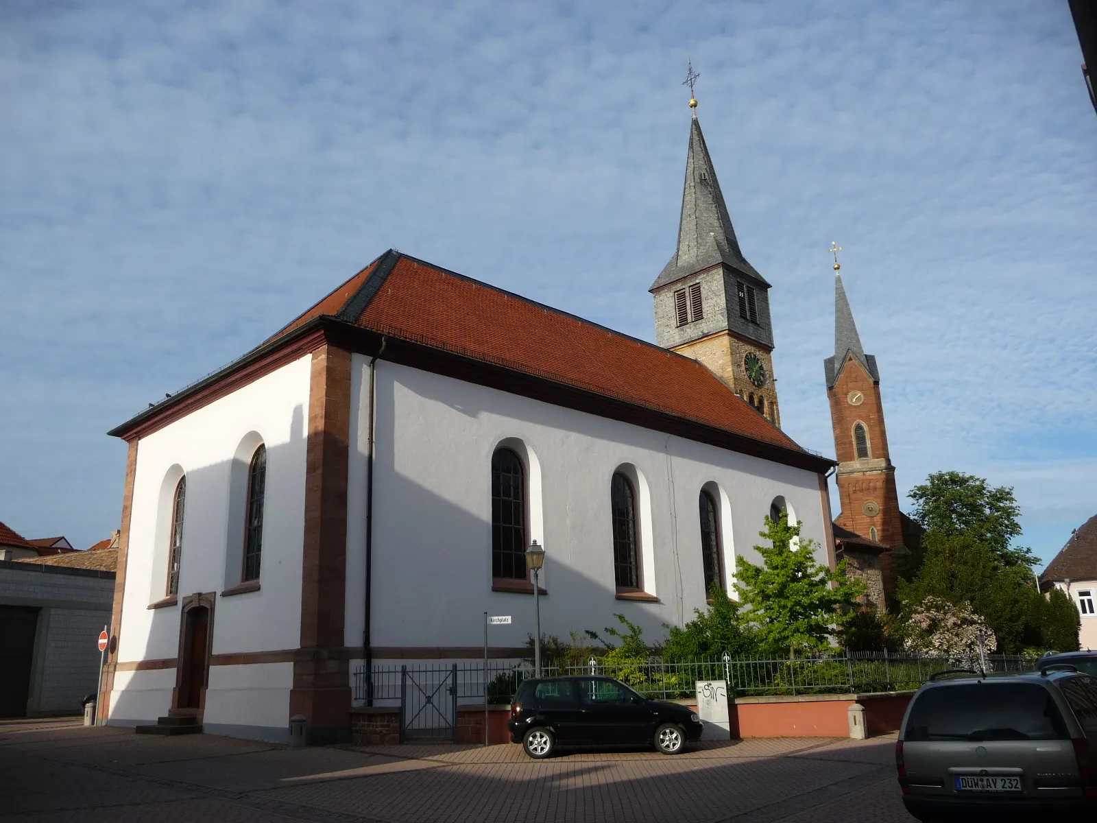 Photo showing: Churches in Weisenheim am Sand