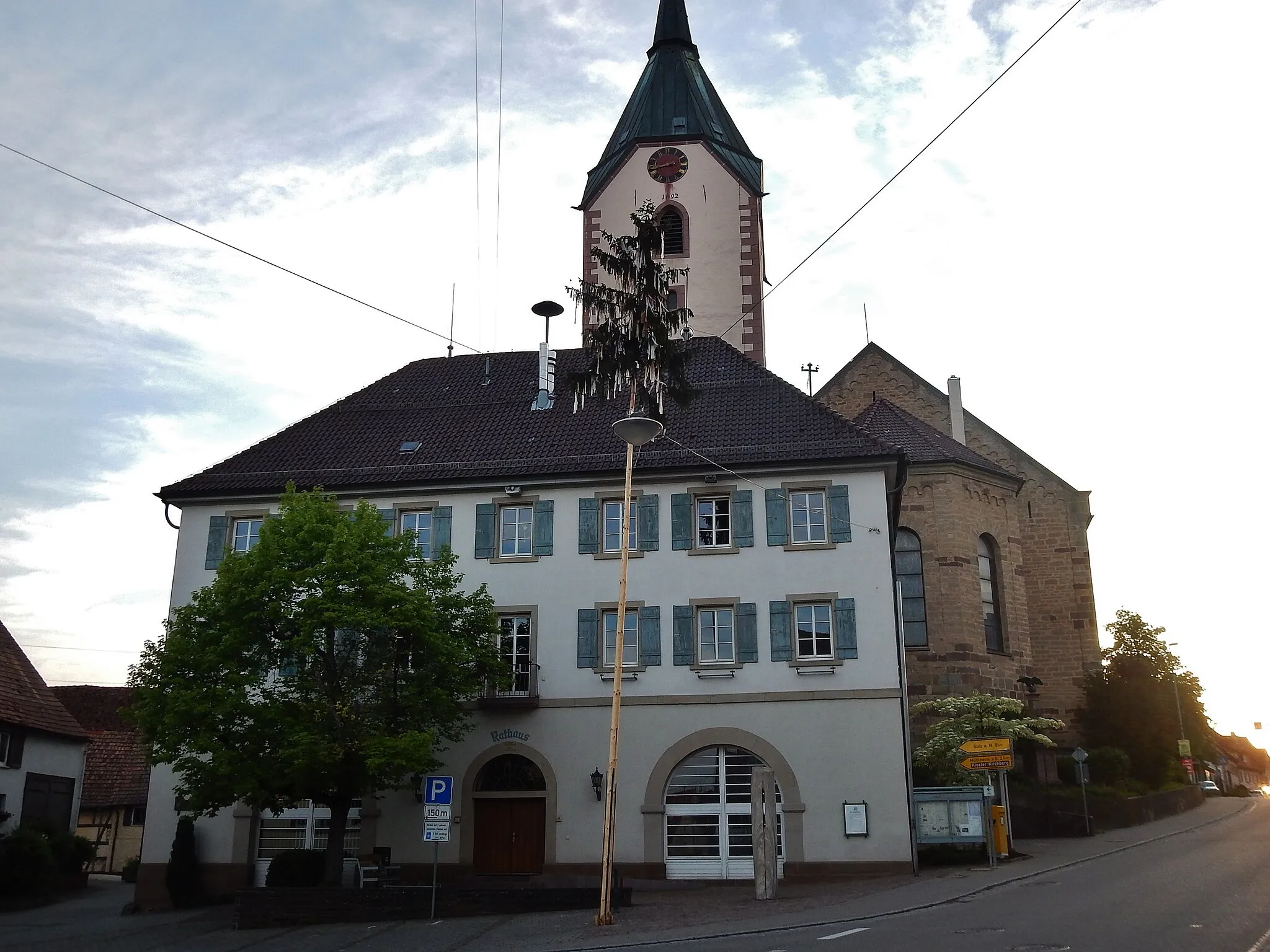 Photo showing: Rathaus in Empfingen