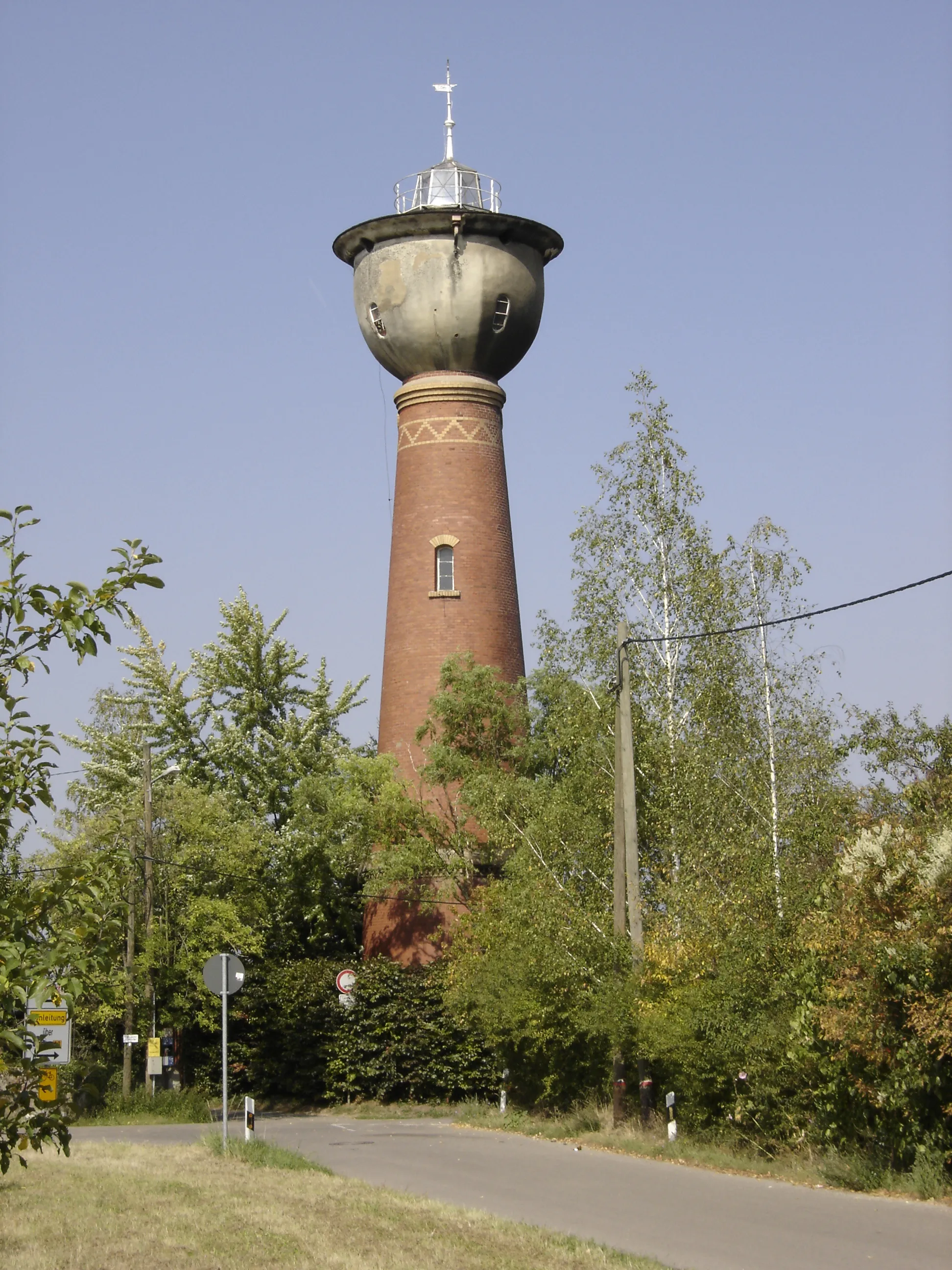 Photo showing: Water tower at Mannheim-Strassenheim, Germany
