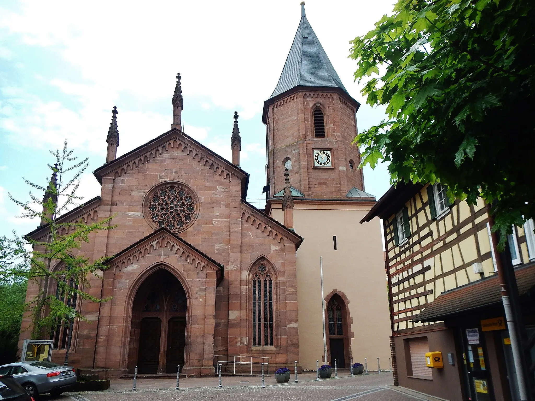Photo showing: Kirche in Loffenau