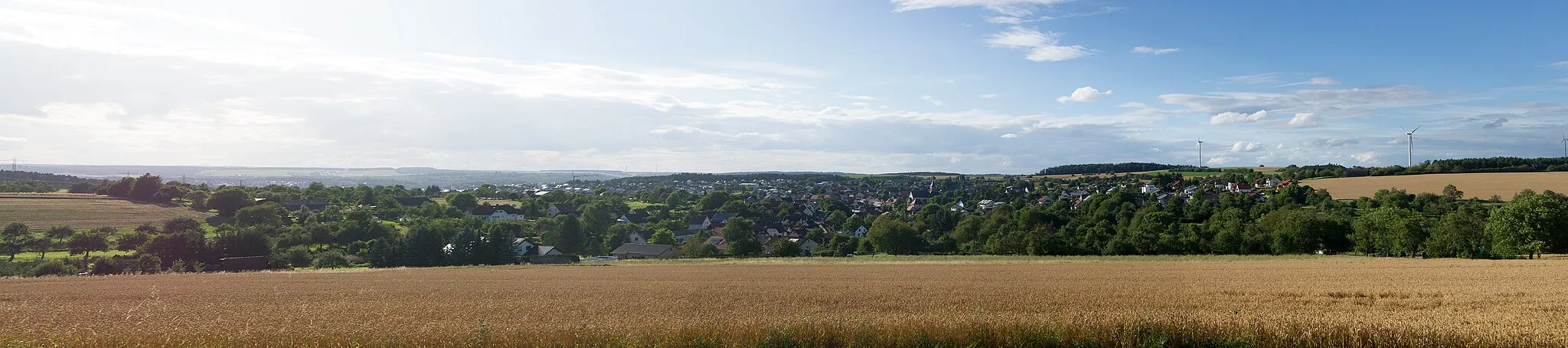Photo showing: Panorama von Hettingen