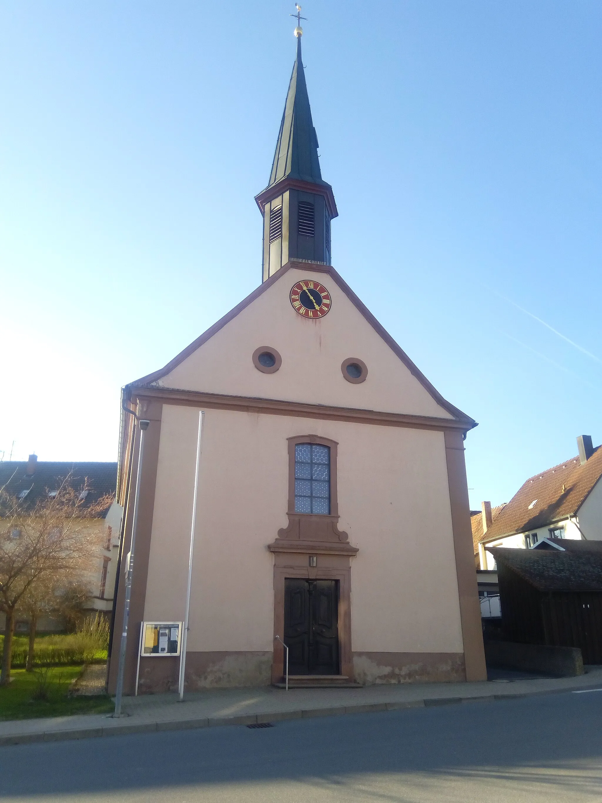 Photo showing: Ev. Kirche Eubigheim
