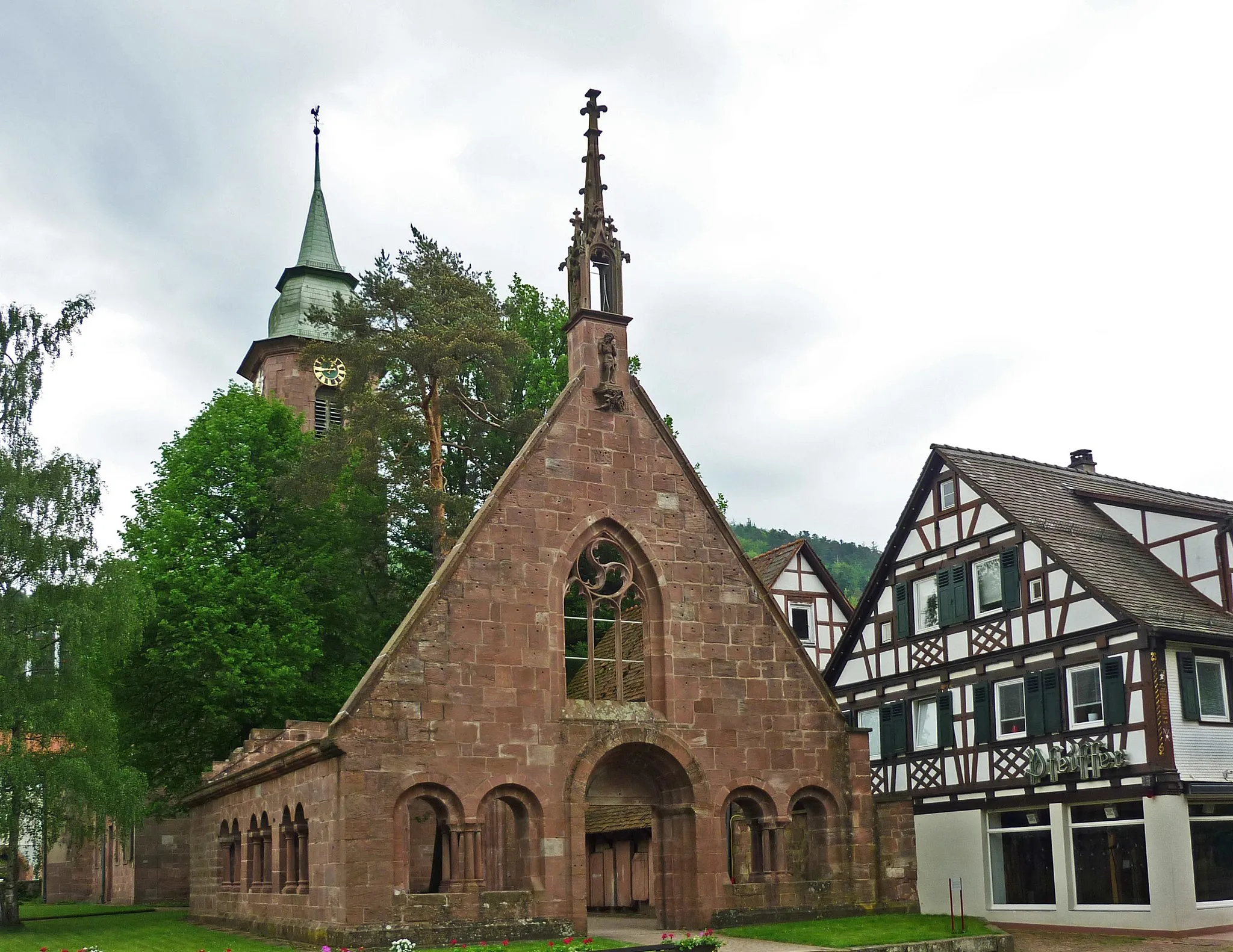 Photo showing: Klosterkirche in Herrenalb, Lkr. Calw (Württemberg)