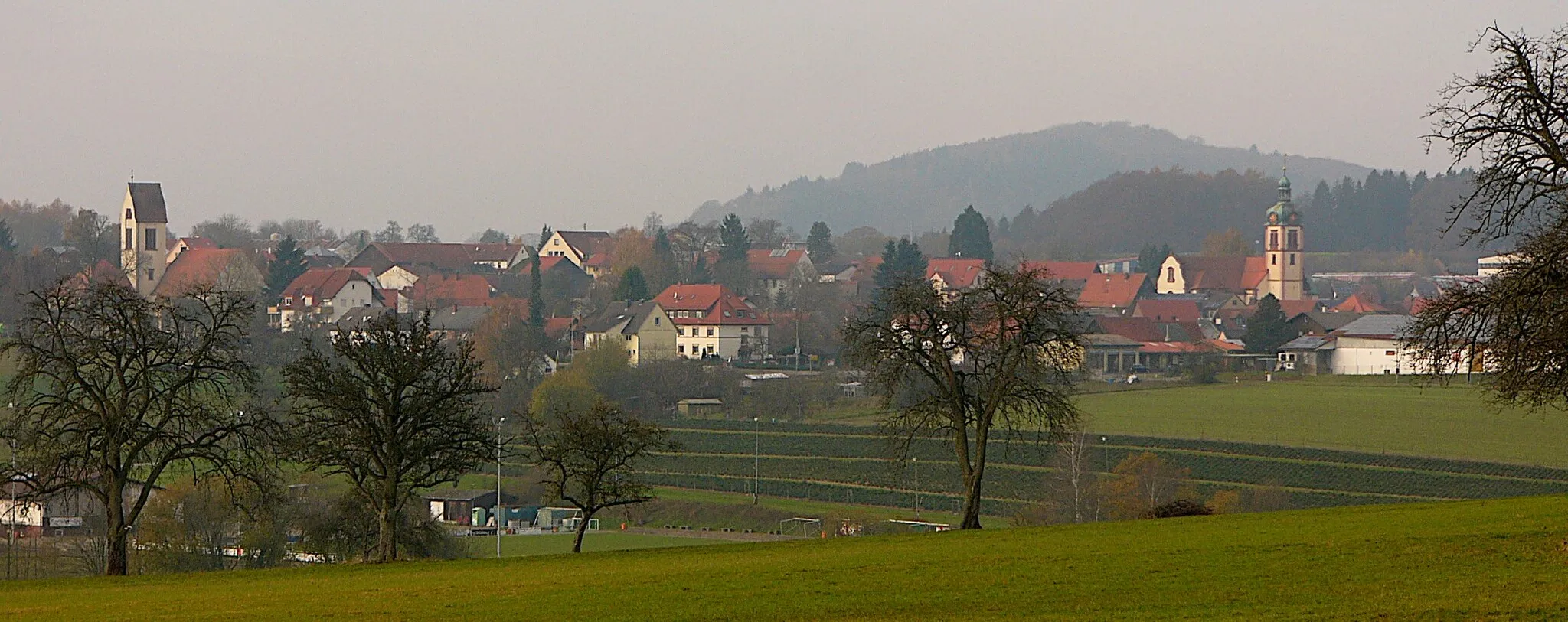 Photo showing: Blick über Strümpfelbrunn.