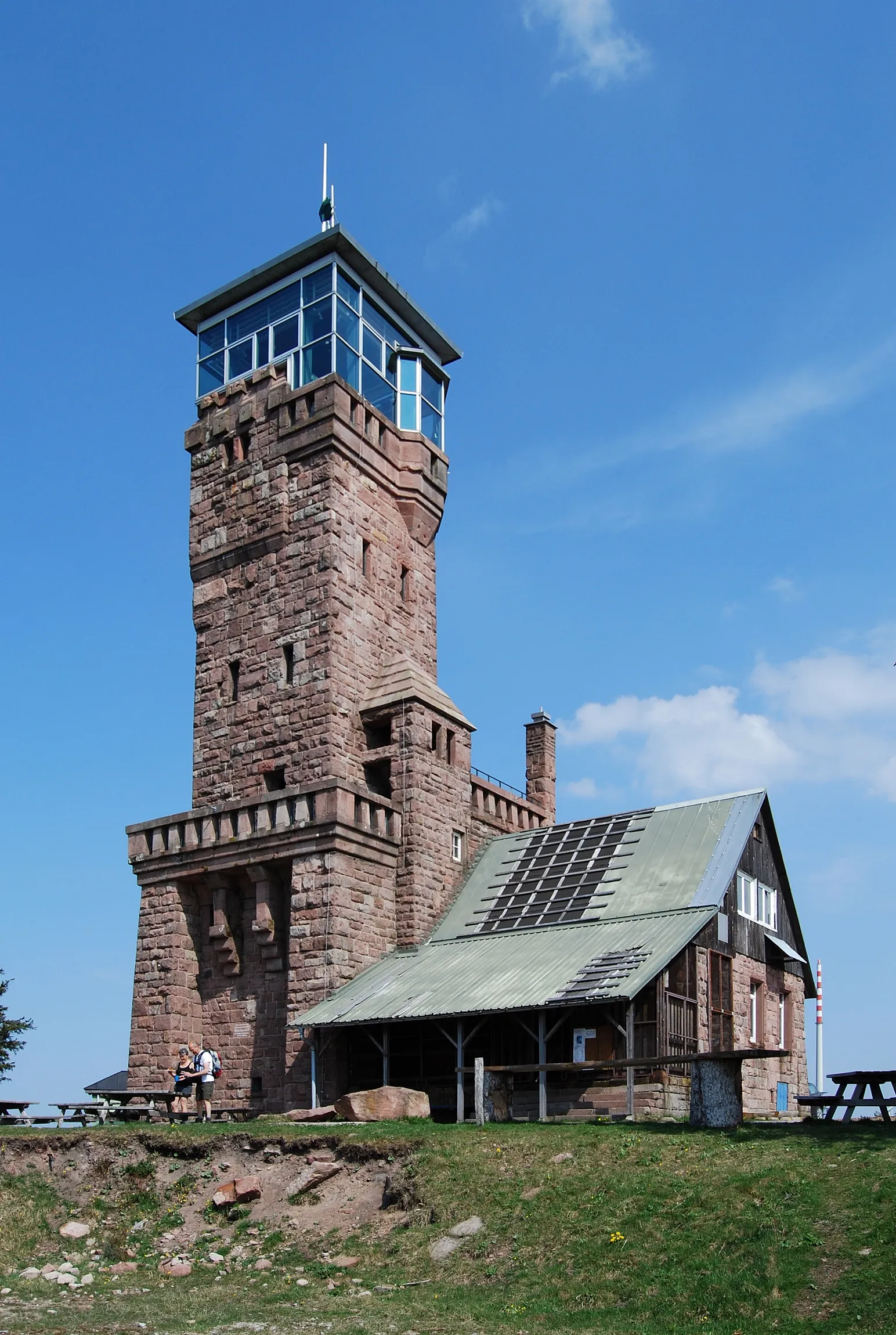 Photo showing: The Hornisgrinde tower (look-out) on the Hornisgrinde, Northern Black Forest.