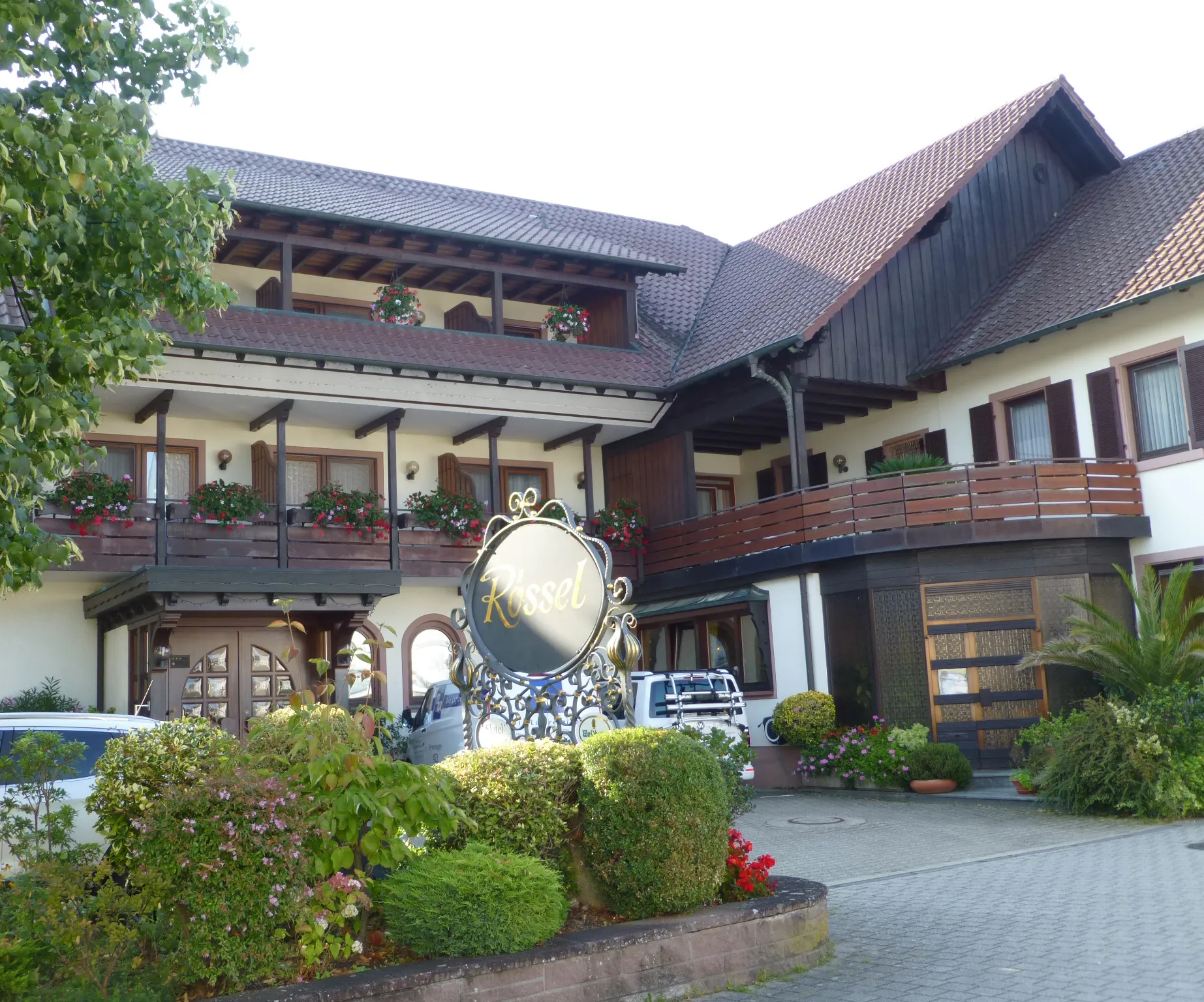 Photo showing: Hotel zum Rössel, Scherzheim