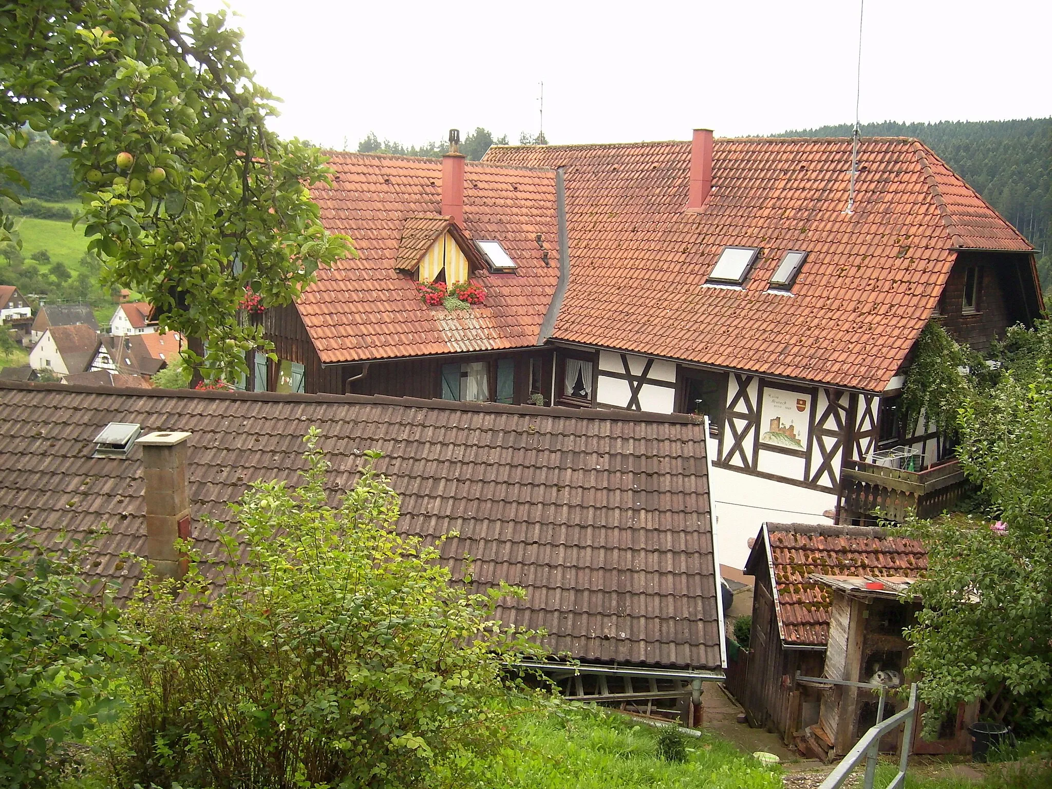 Photo showing: Burg der Herren von Neuneck heute