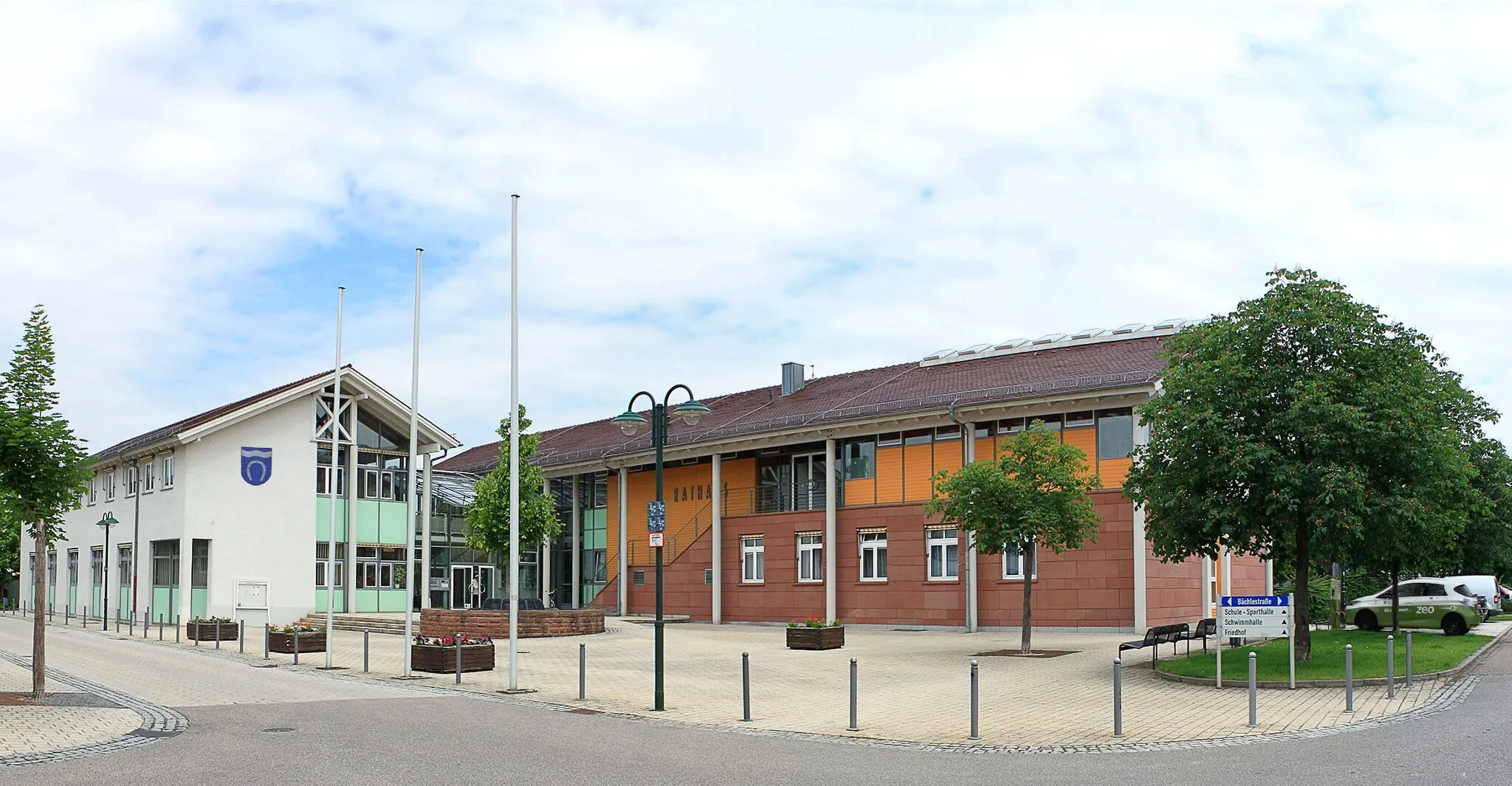 Photo showing: City hall (Rathaus) of w:Dettenheim