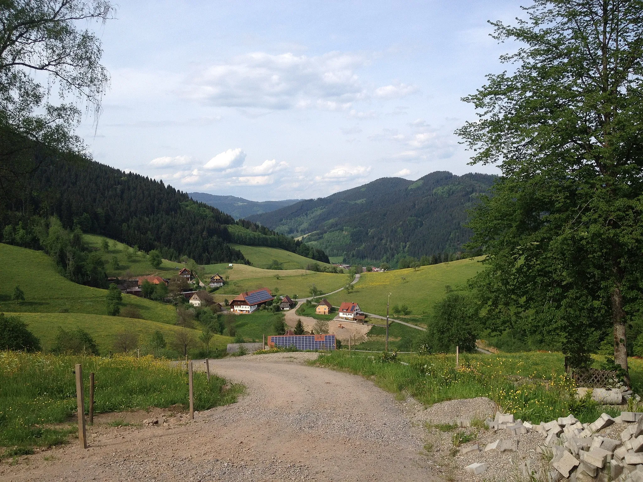 Photo showing: landscape Oberwolfach