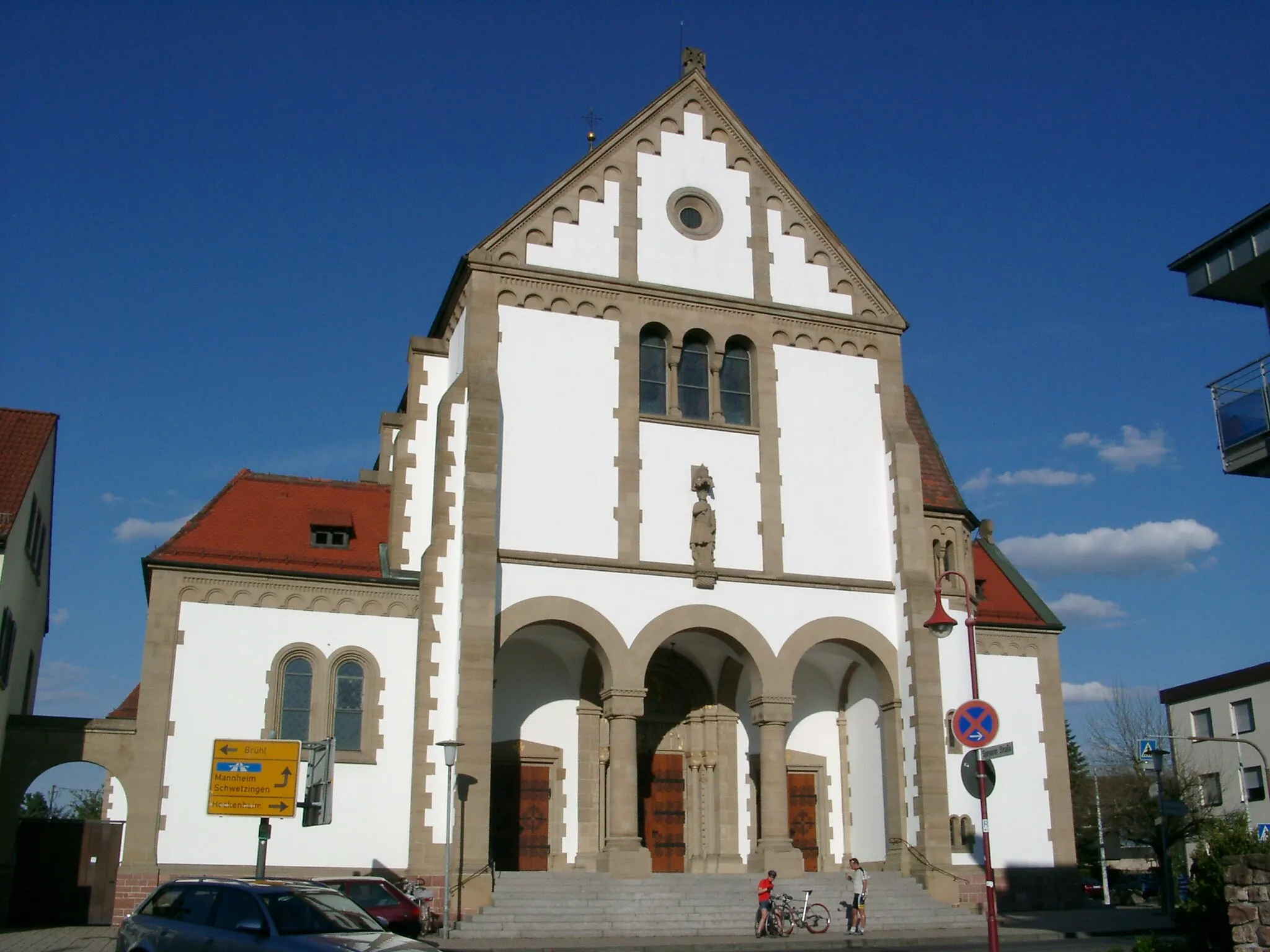 Photo showing: Ketsch, Katholische Kirche der Pfarrgemeinde St. Sebastian