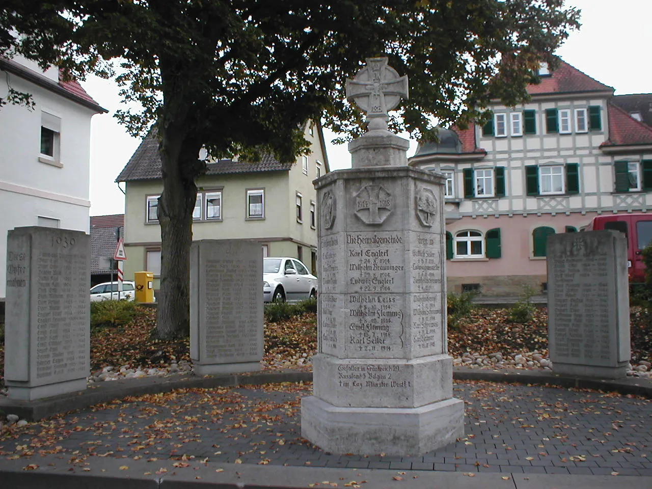 Photo showing: Kriegerdenkmal in Roigheim