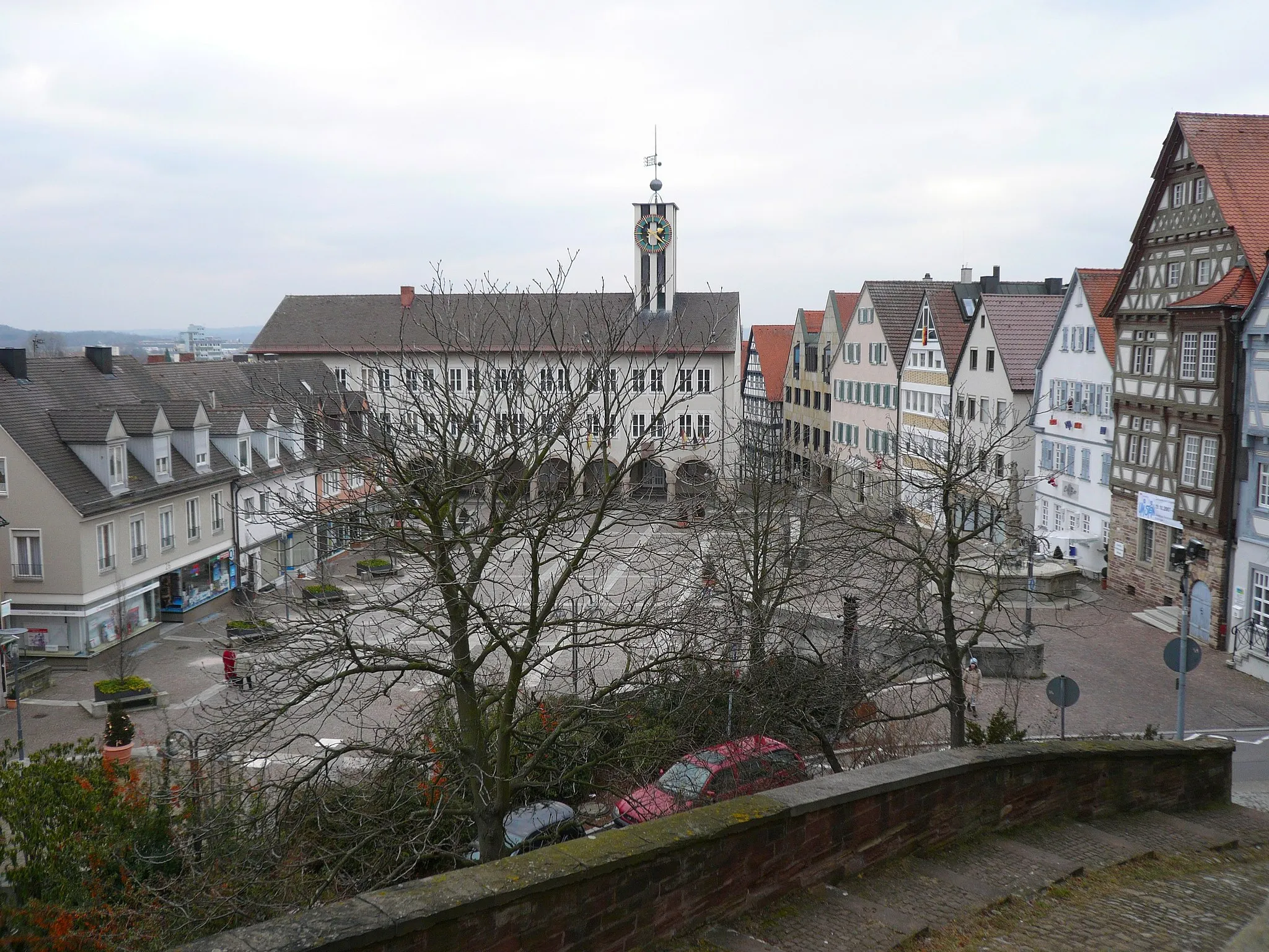 Photo showing: Central place of Boeblingen