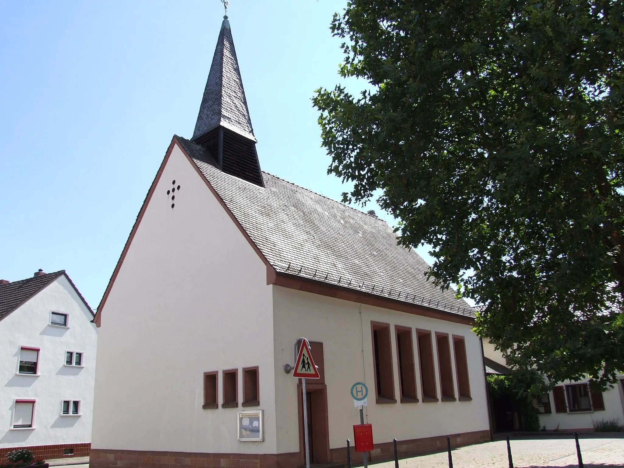 Photo showing: Protestantische Kirche, Waldsee (Pfalz)