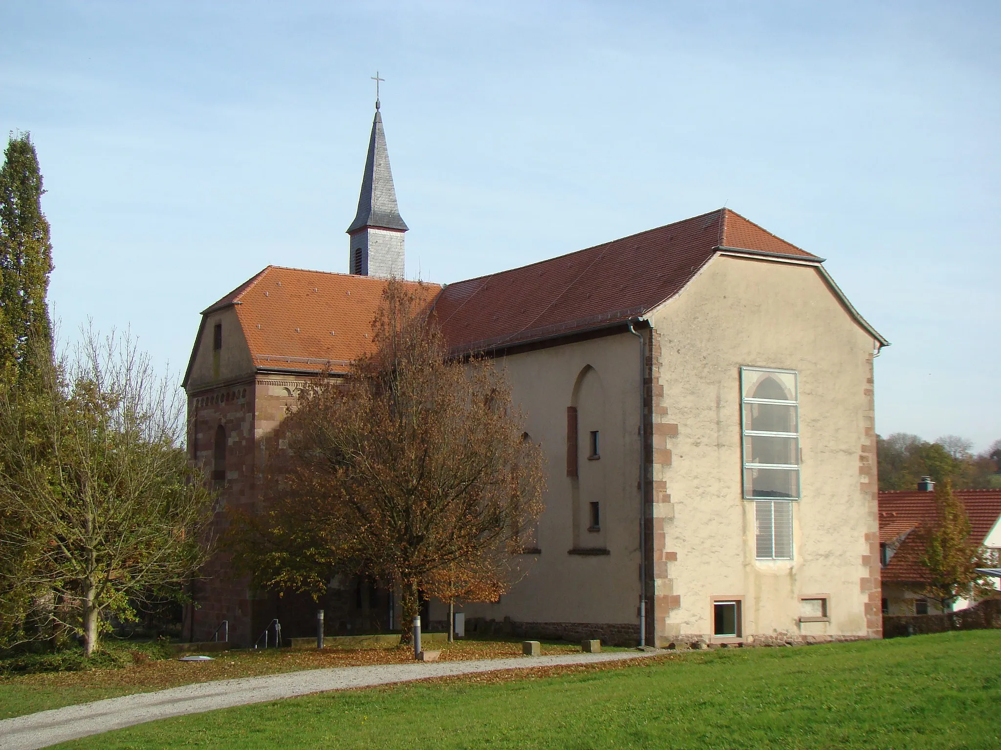 Photo showing: Klosterkirche Lobenfeld