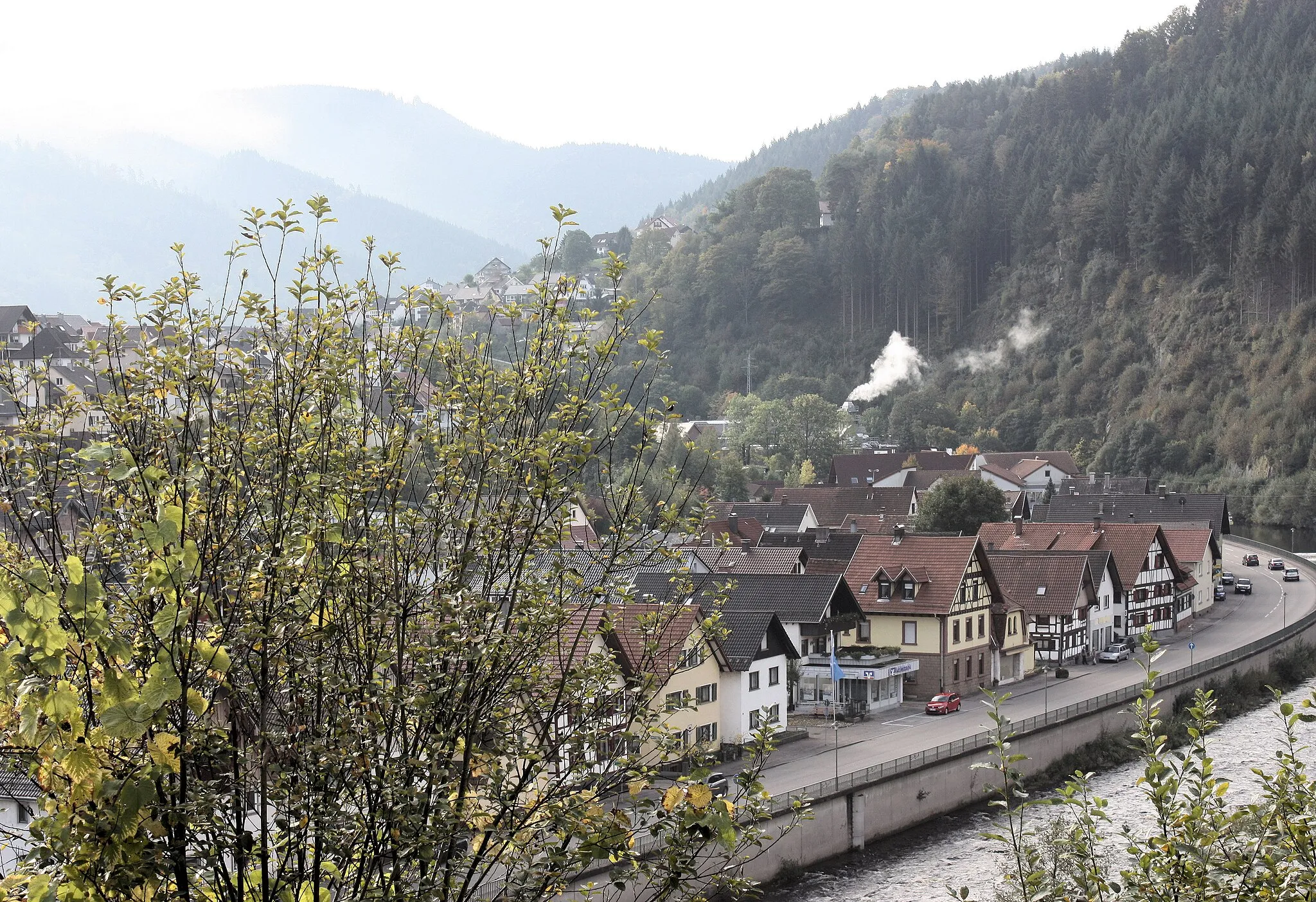 Photo showing: Weisenbach, the village