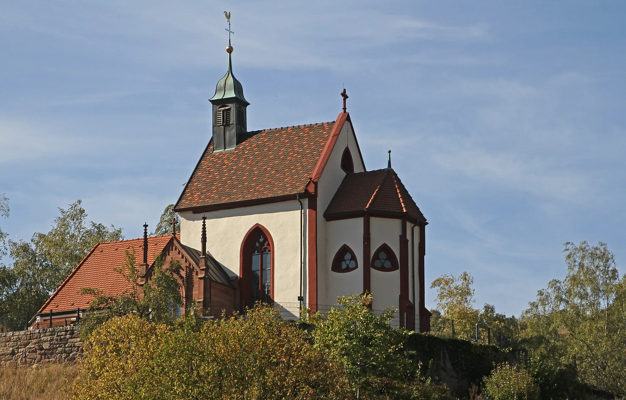 Photo showing: Chapel of Saint Wendelin in Weisenbach.