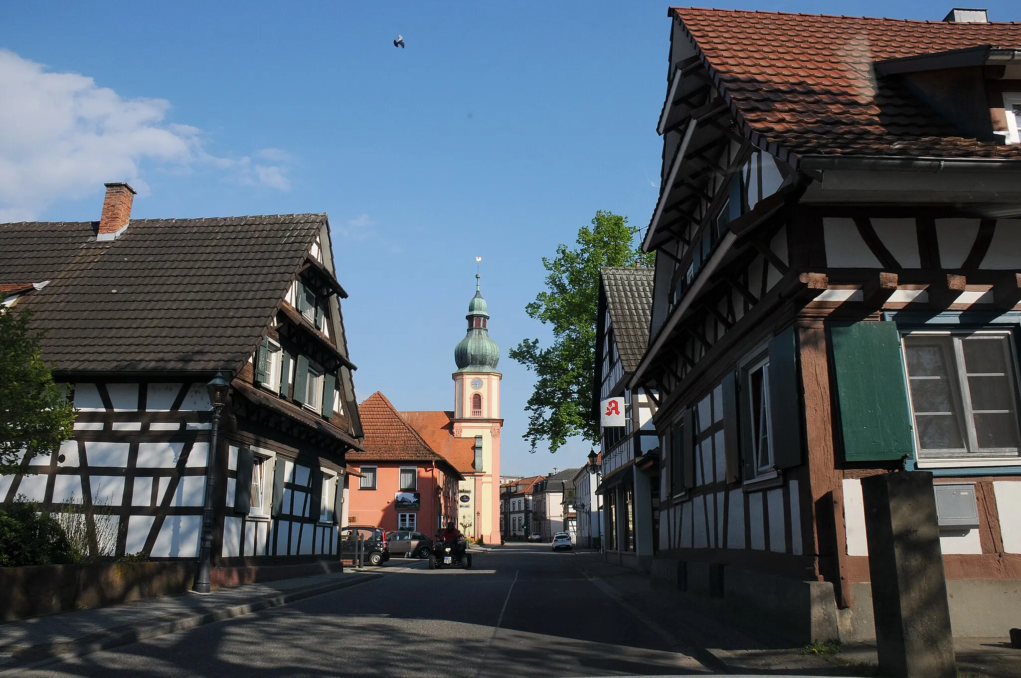 Photo showing: Charming this village Willstaett, near Kehl