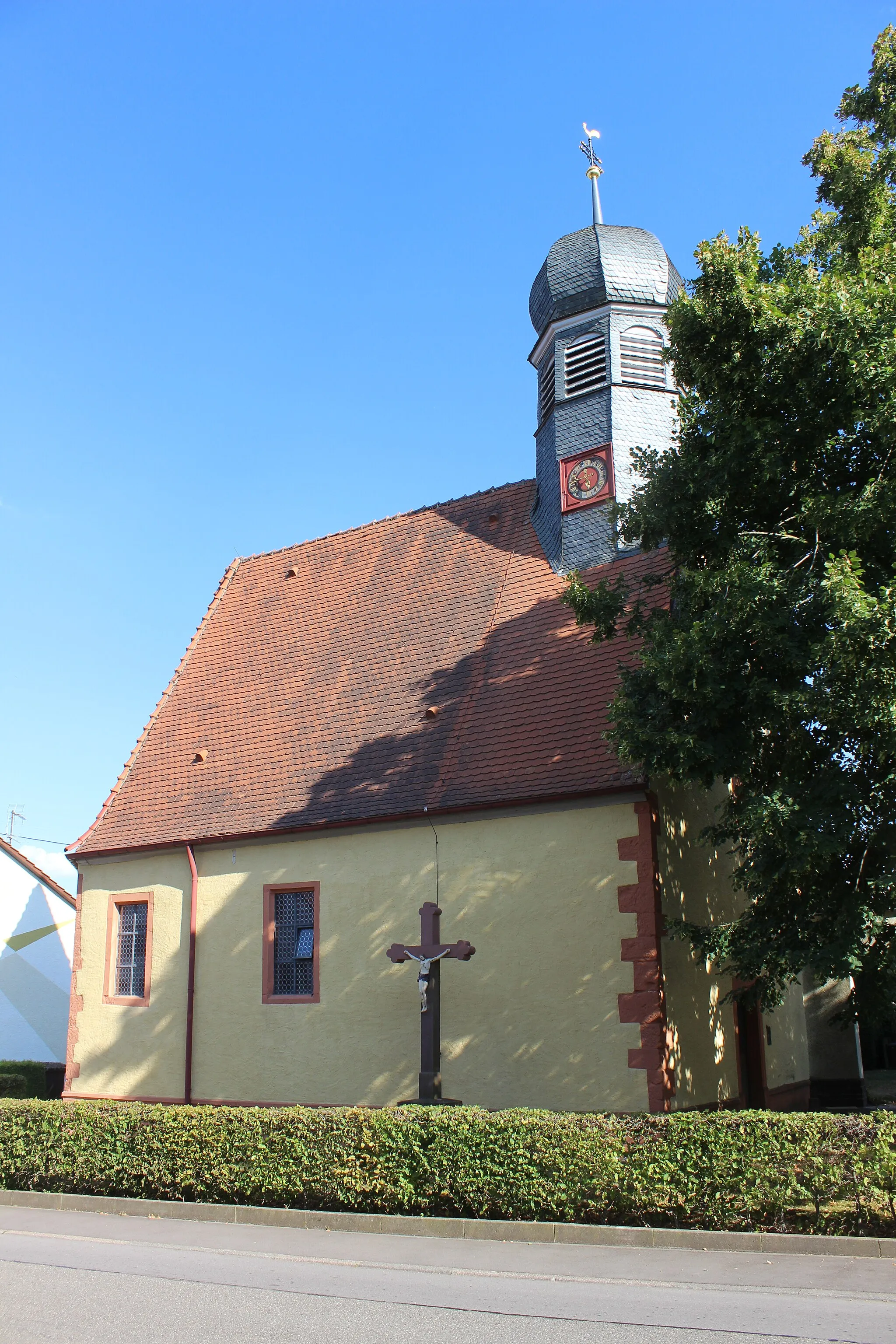 Photo showing: St. Wolfgang in Hamberg (Neuhausen/Enzkreis), Altbau