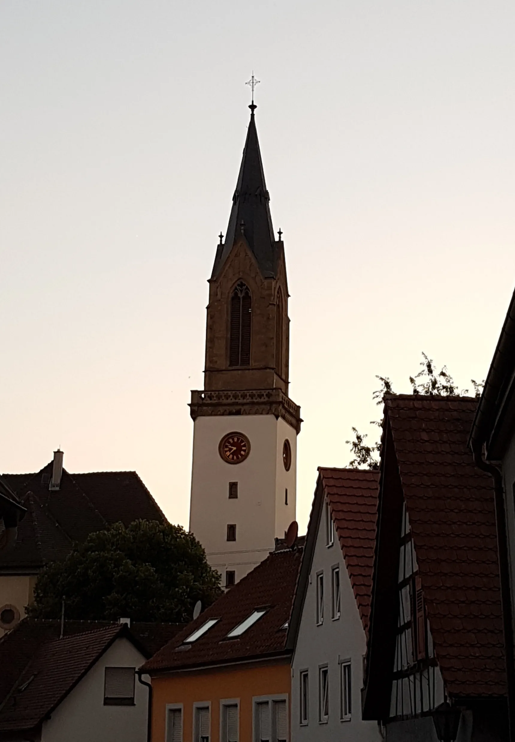 Photo showing: Turm der Stiftskirche Bretten
