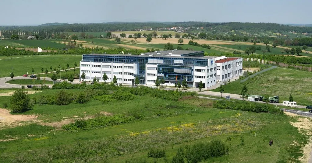 Photo showing: Firma PI in Palmbach, Gewerbegebiet "An der Ochsenstraße"