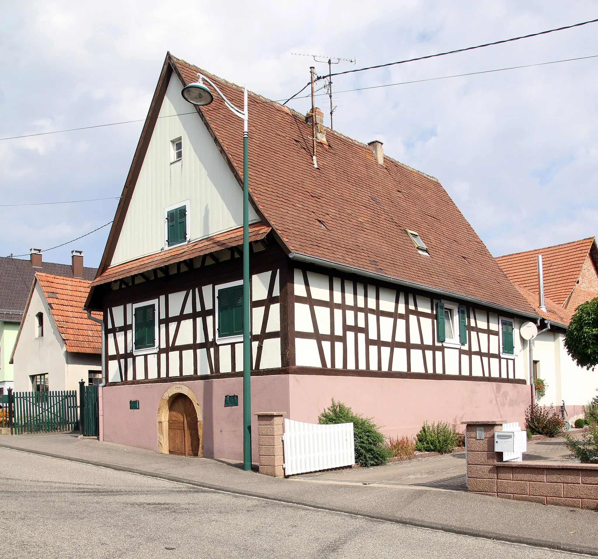 Photo showing: Oberlauterbach, Fachwerkhaus