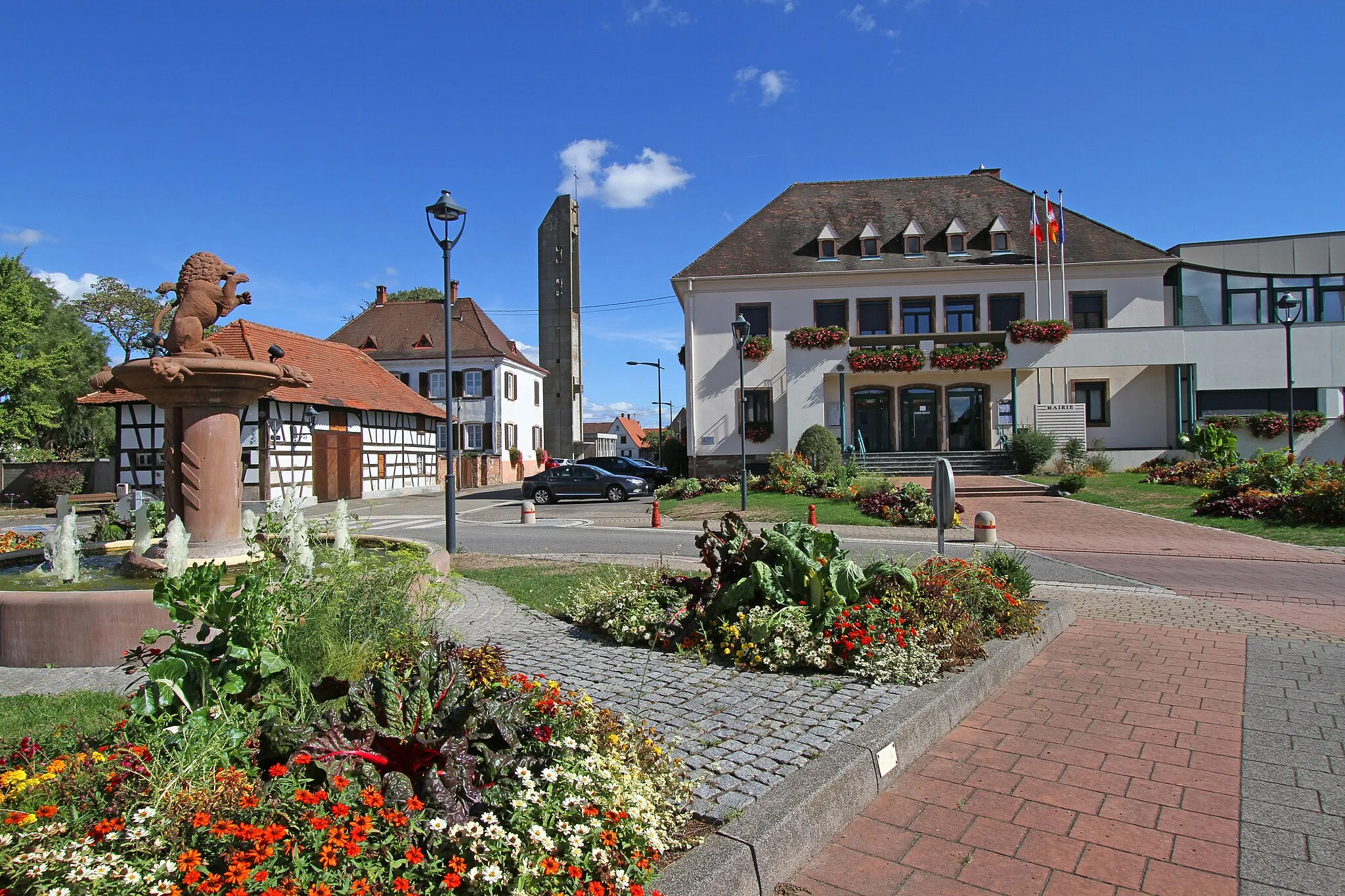 Photo showing: Herrlisheim