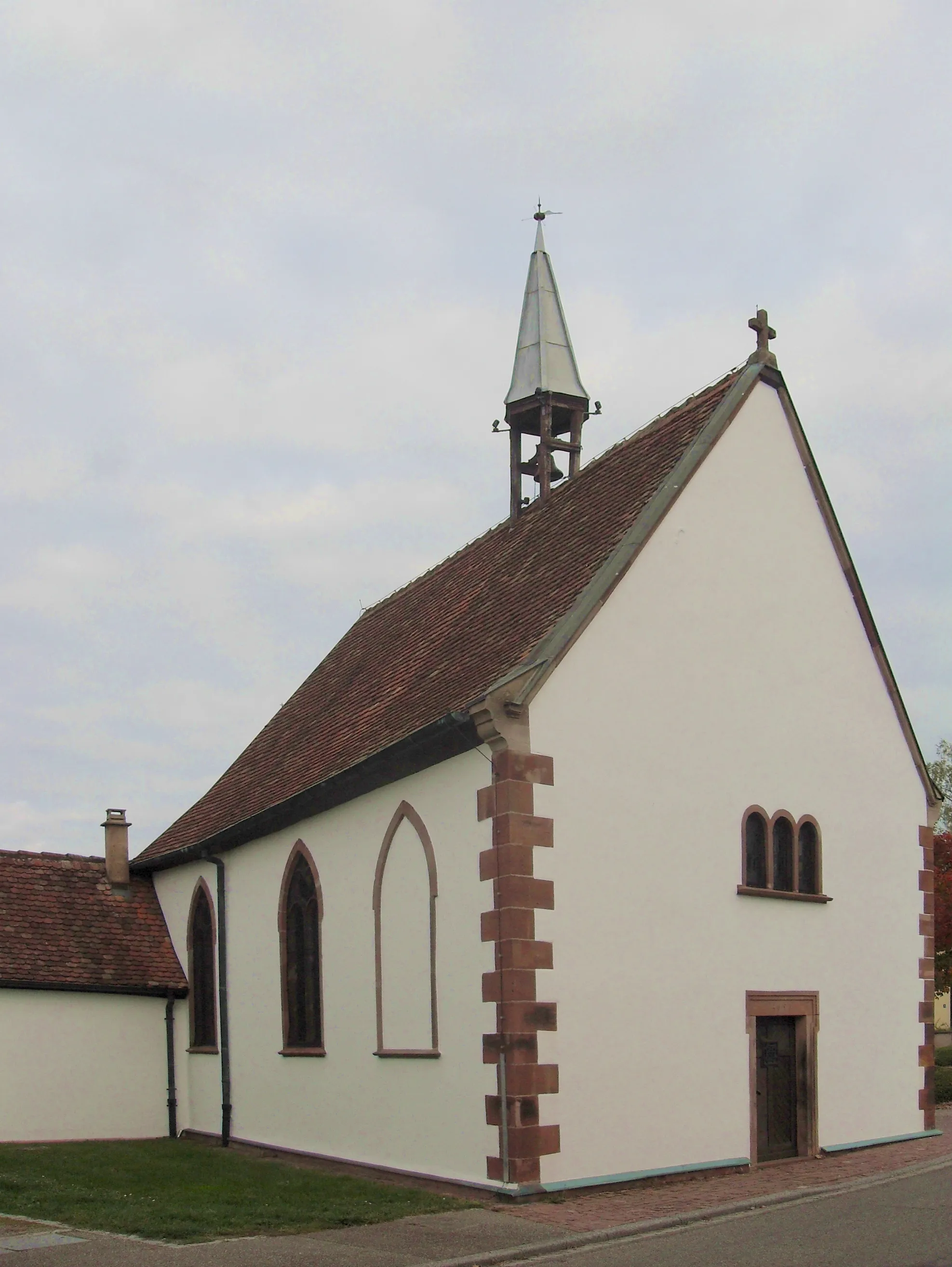 Photo showing: La chapelle Notre-Dame et Saint-Quirin de Gambsheim