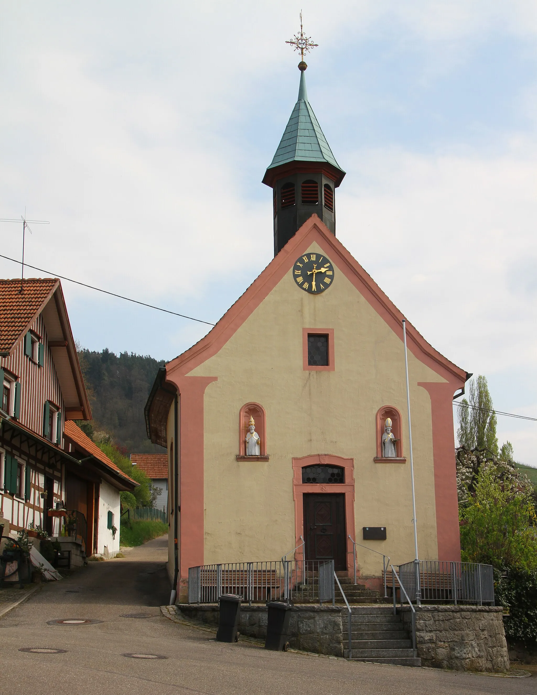 Photo showing: Chapel of St. Bartholomäus in Bühl-Affental.