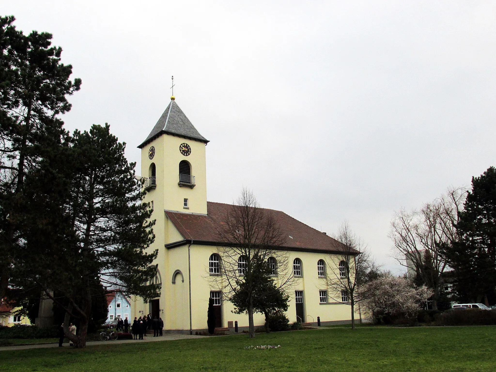 Photo showing: Evangelische Kirche Friedrichstal