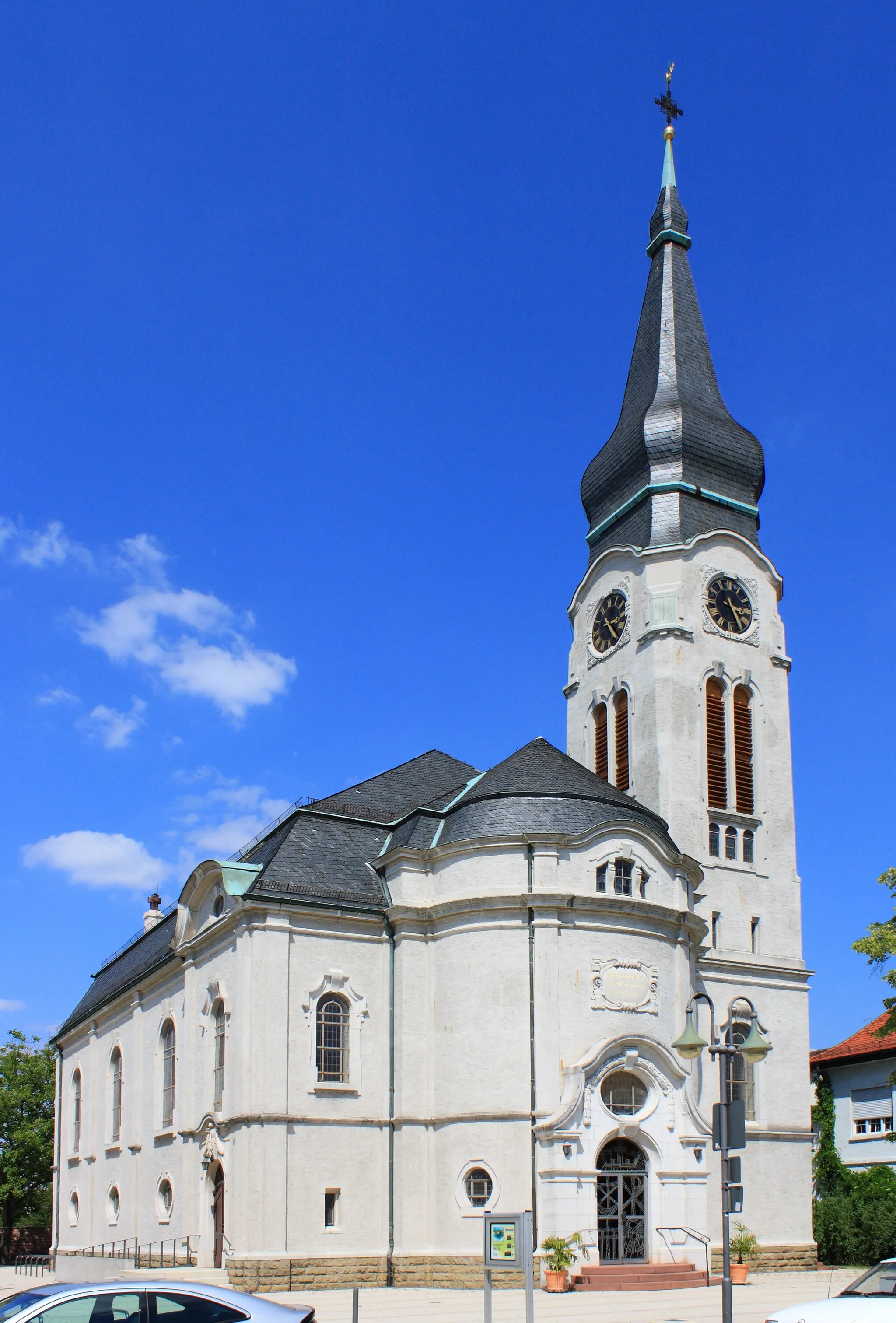 Photo showing: Neulußheim, Evangelische Kirche