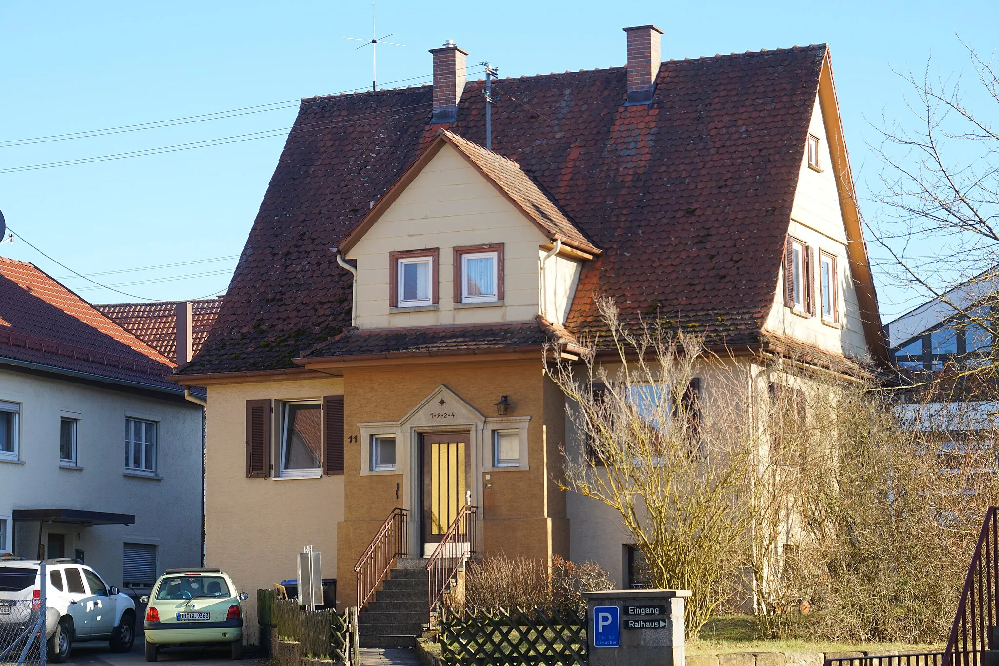 Photo showing: Herrenberger Straße 11, Hildrizhausen