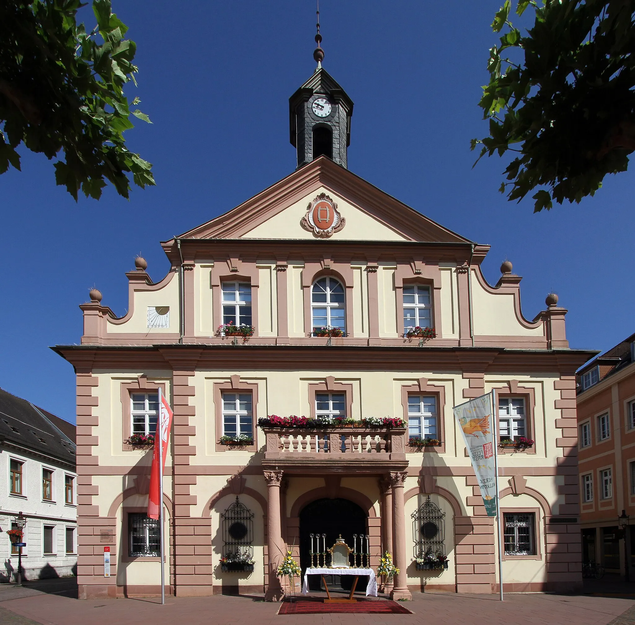 Photo showing: Town hall (Rastatt)‎