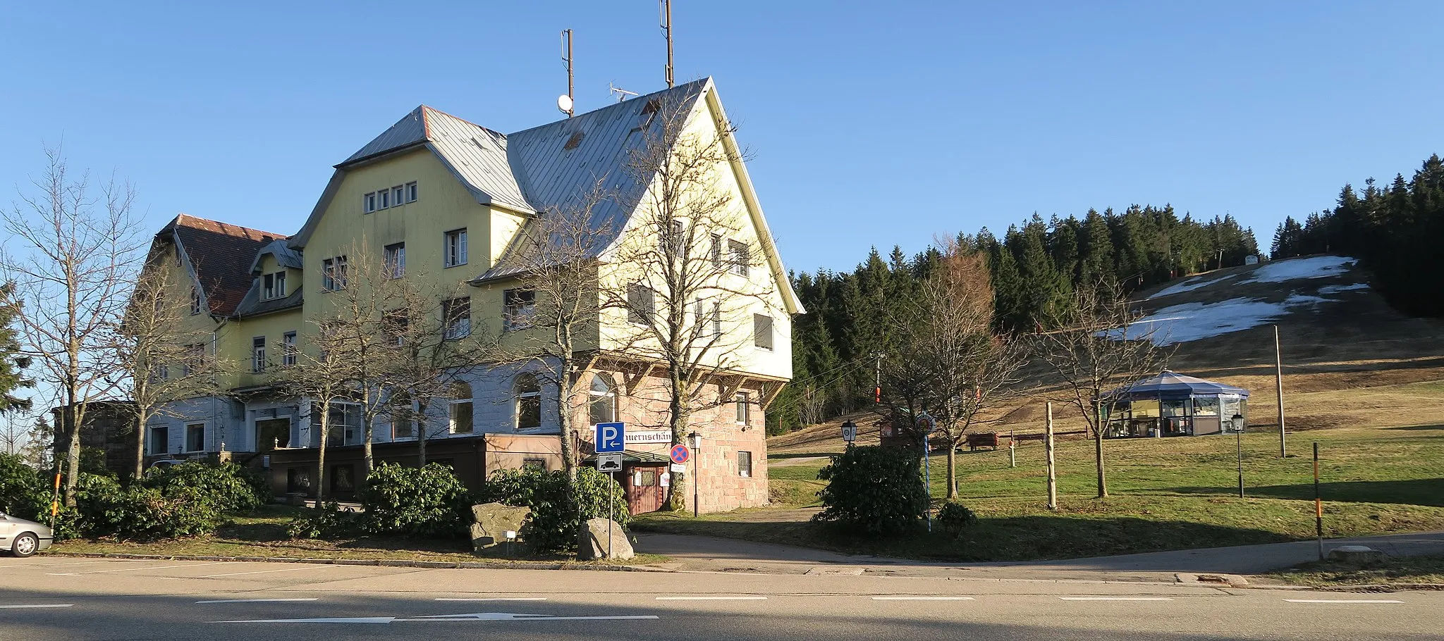 Photo showing: Das Höhenhotel Unterstmatt von 1905